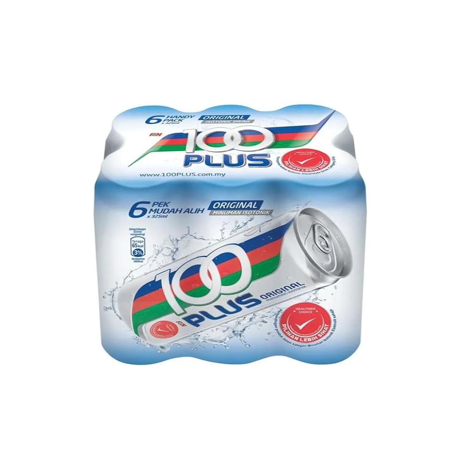 100 Plus Original Isotonic Drink (Can) 325ml - Image 3