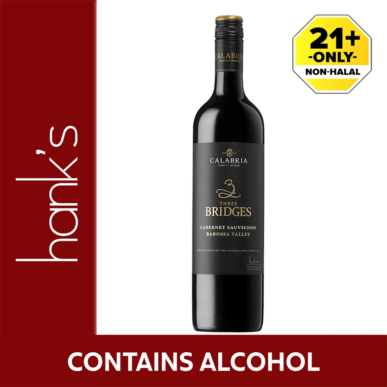 3 Bridges Cabernet Sauvignon 750ml - Image 2