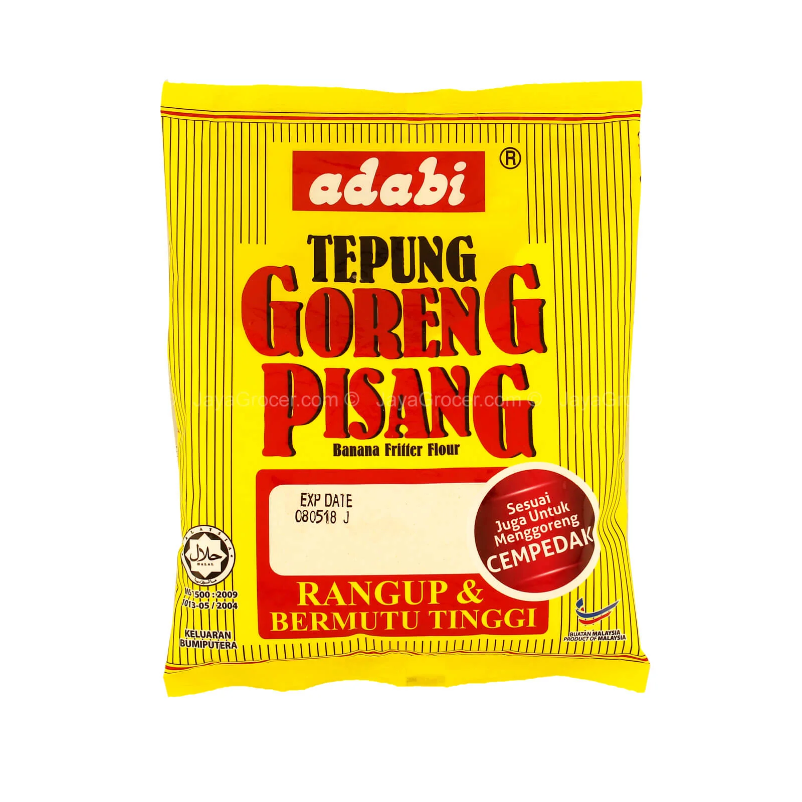 Adabi Tepung Goreng Pisang (Banana Fritter Flour Mix) 250g - Image 3