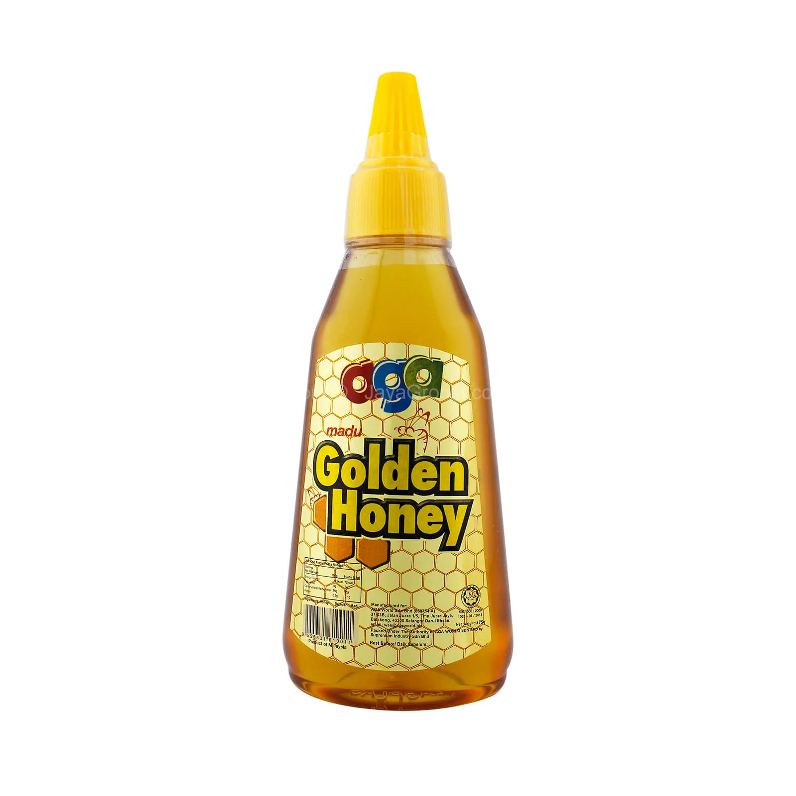 Aga Golden Honey Squeeze 375g - Image 2