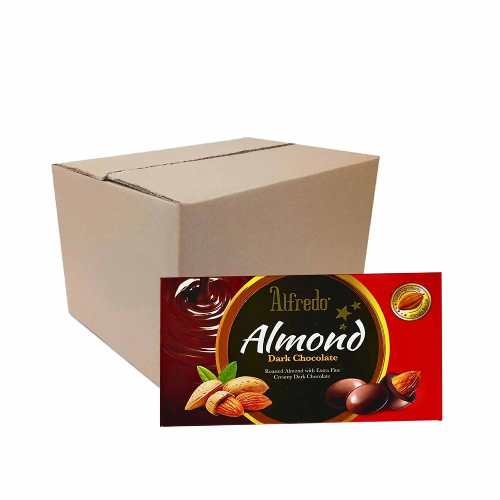 Alfredo Almond Dark Chocolate 70g - Image 2