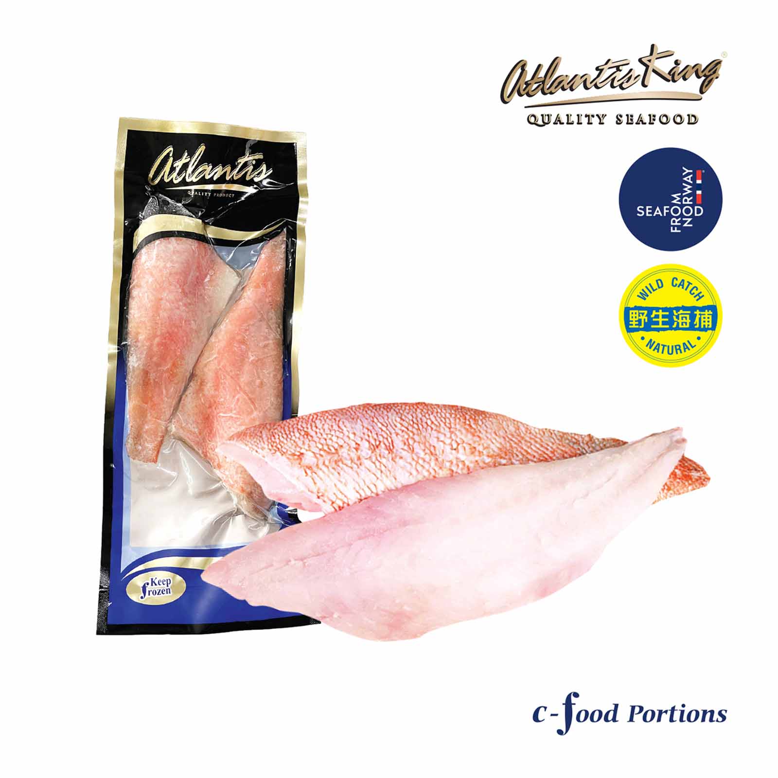 Atlantis Frozen Redfish Fillet 300g - Image 3