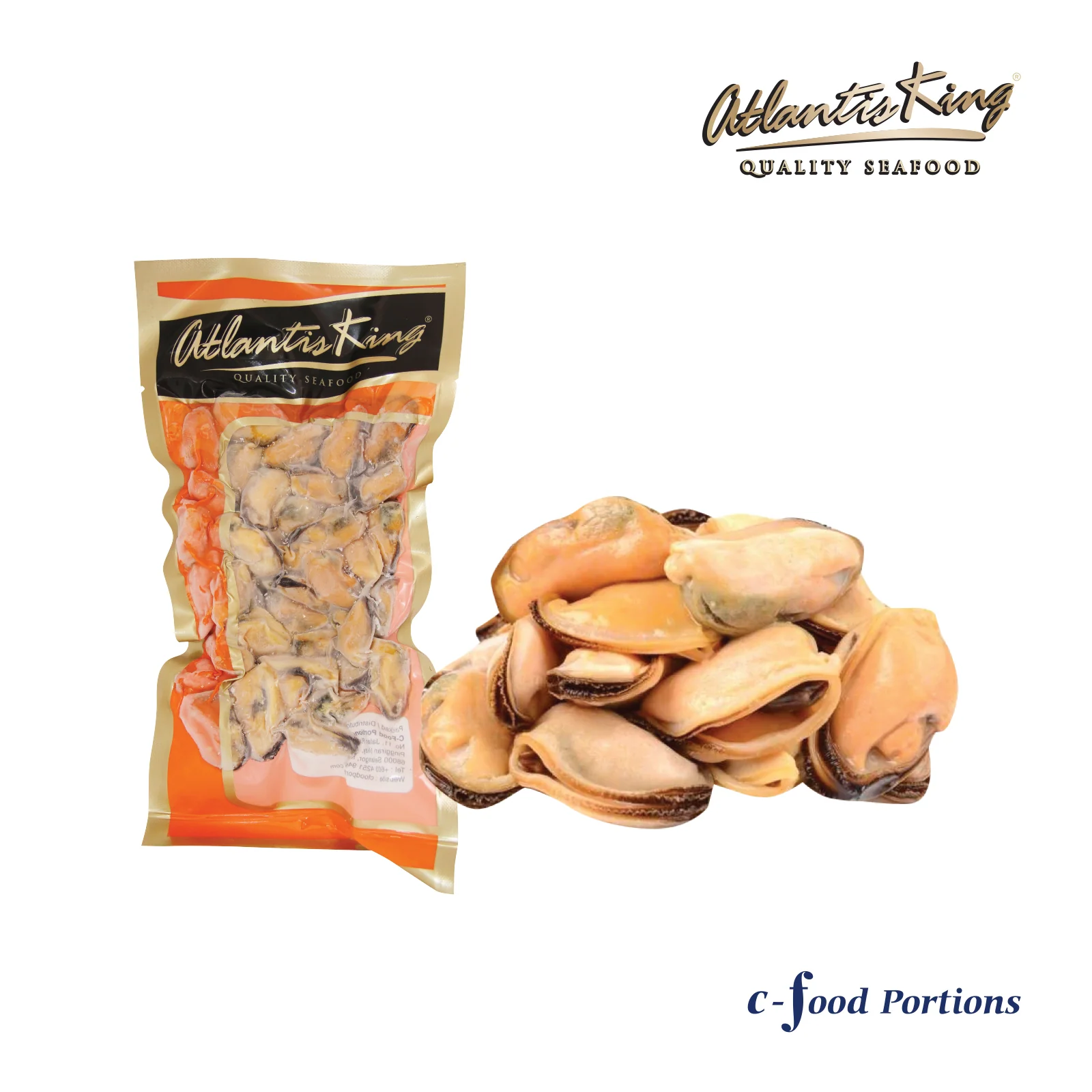 Atlantis IQF Frozen Blue Mussel Meat 200g - Image 2