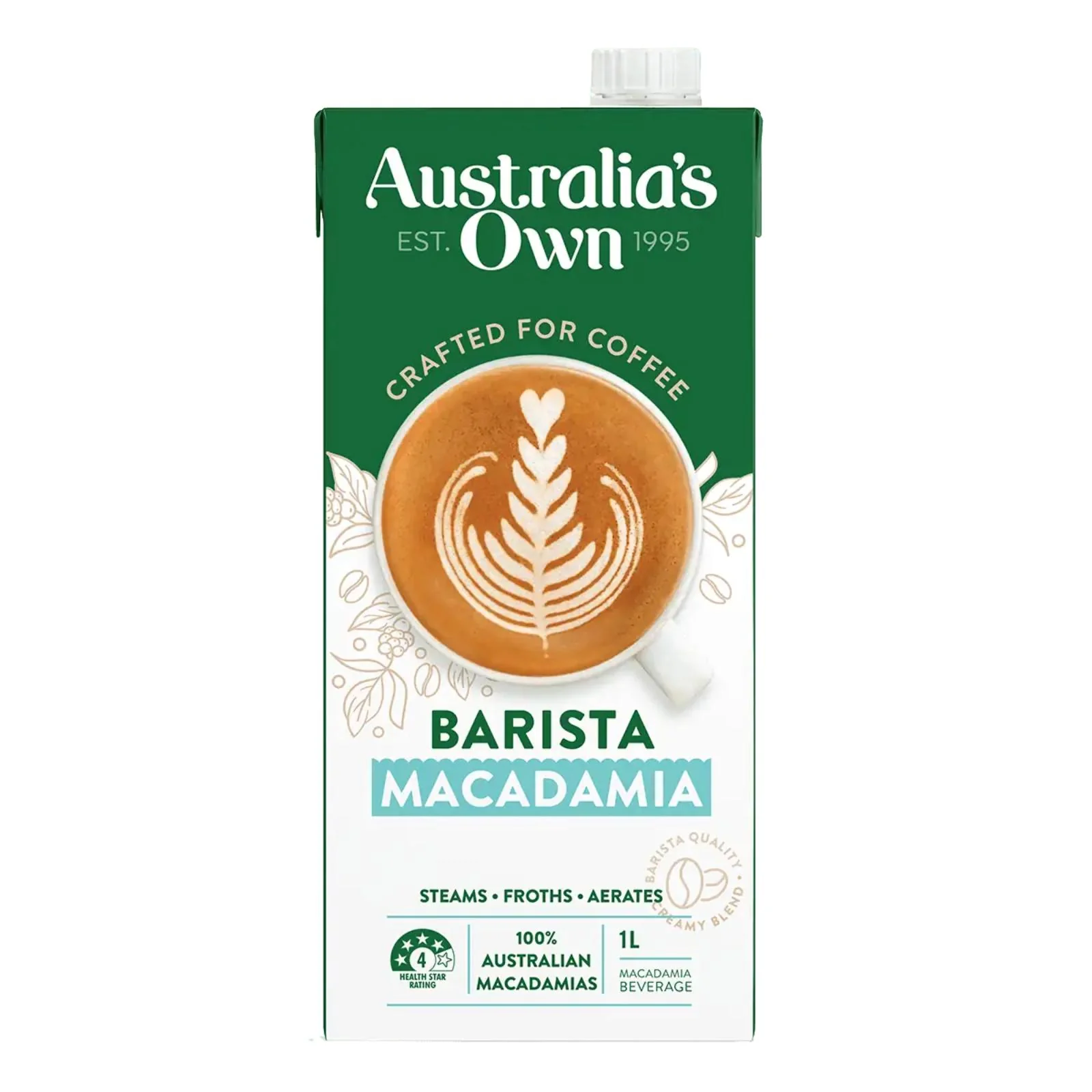 Autsralia's Own Barista Macadamia Milk 1L - Image 2