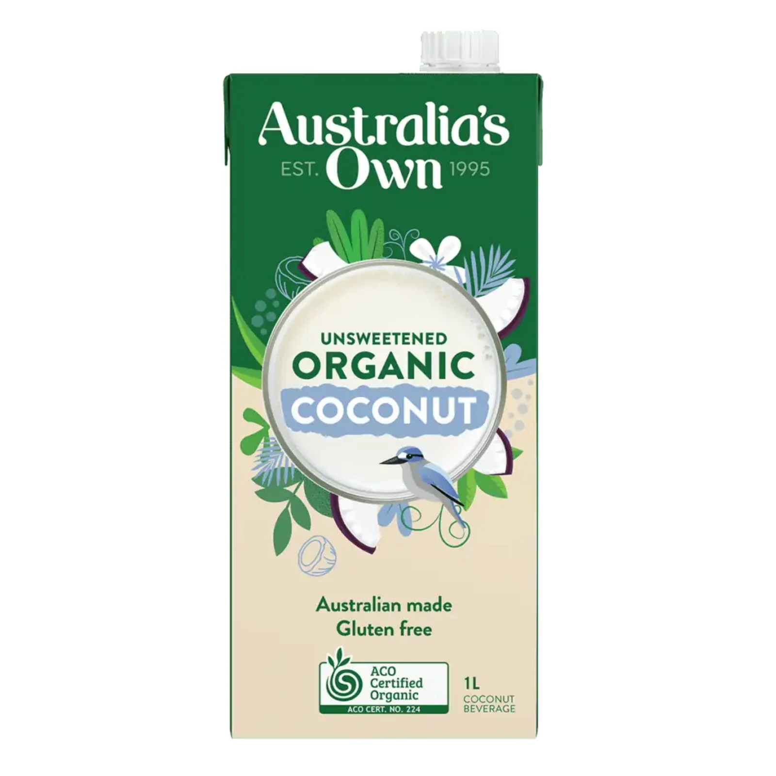Australias Own Food Unsweetened Coconut Milk 1L - Image 2
