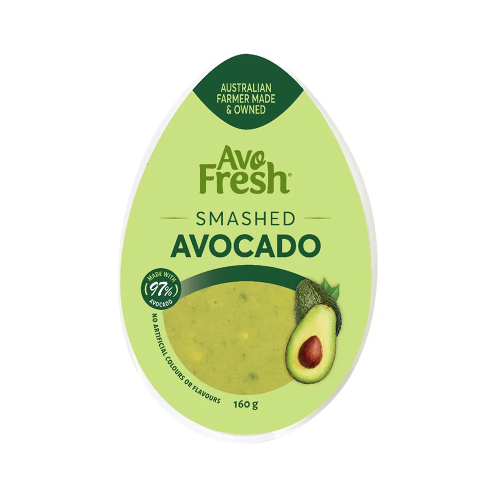Avofresh Smashed Avocado (Australia) 160g/pack - Image 2
