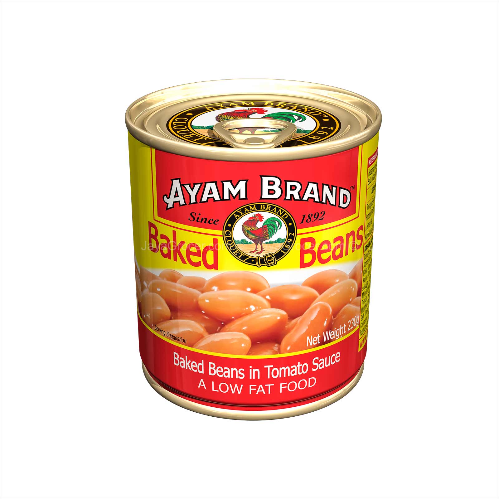 Ayam Brand Baked Beans in Tomato Sauce 230g - Image 3