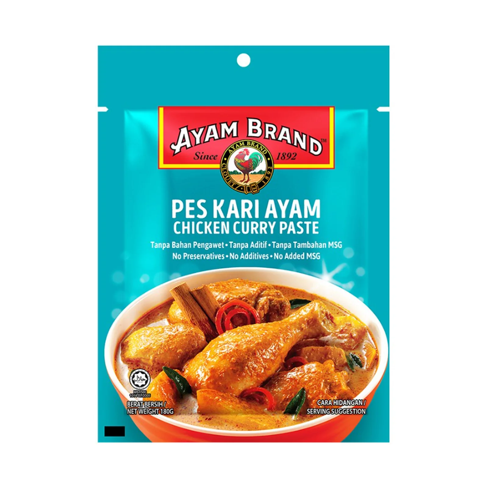 Ayam Brand Curry Chicken 180g - Image 2