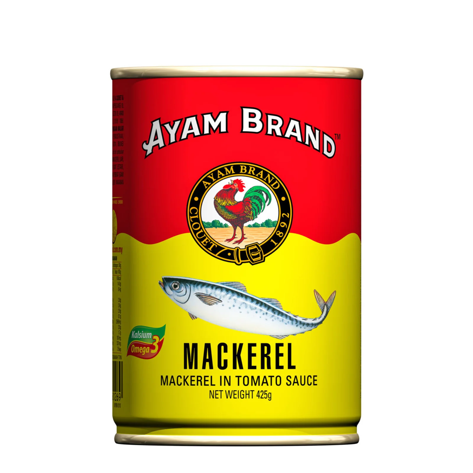 Ayam Brand Mackerel in Tomato Sauce 425g - Image 2