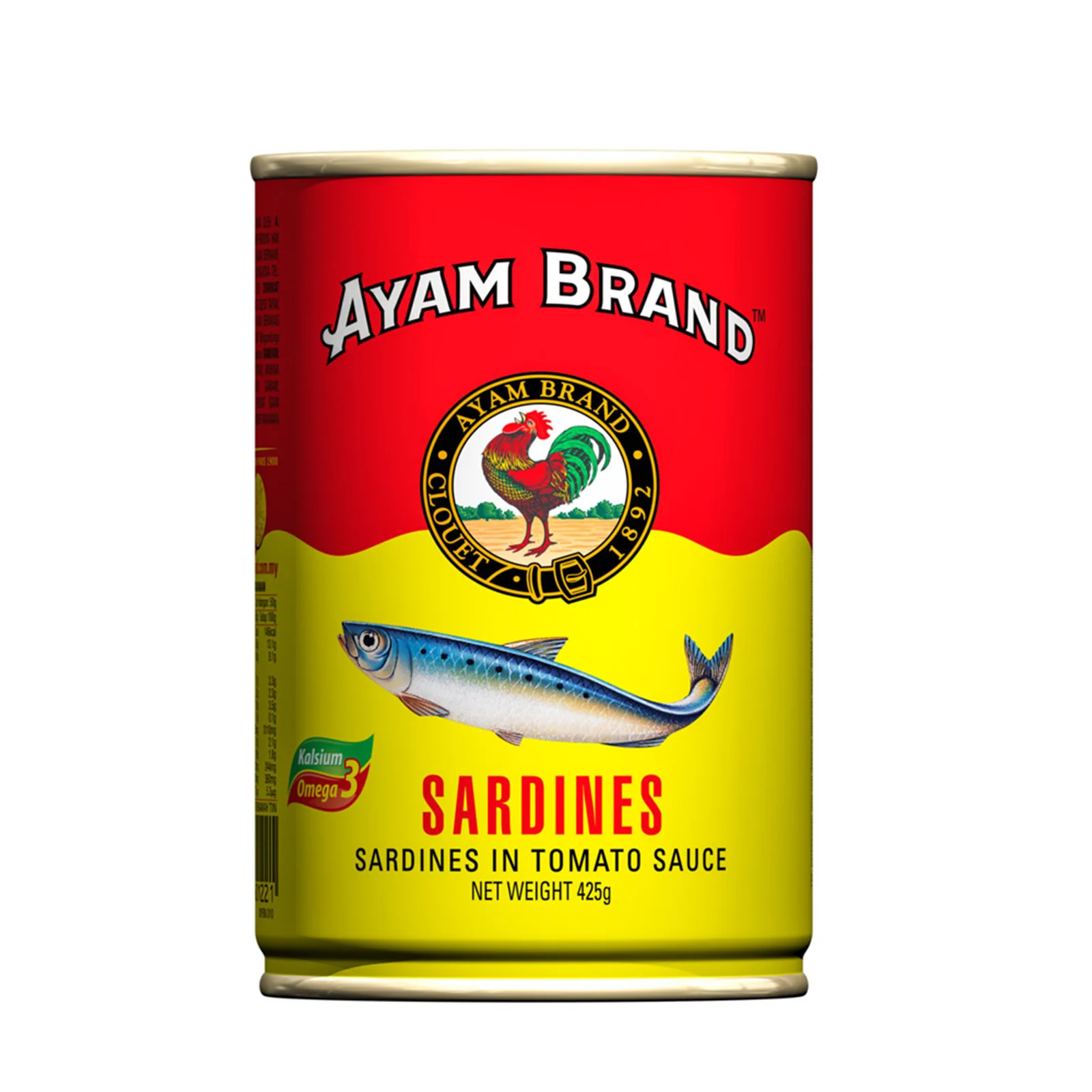 Ayam Brand Sardines in Tomato Sauces 425g - Image 2