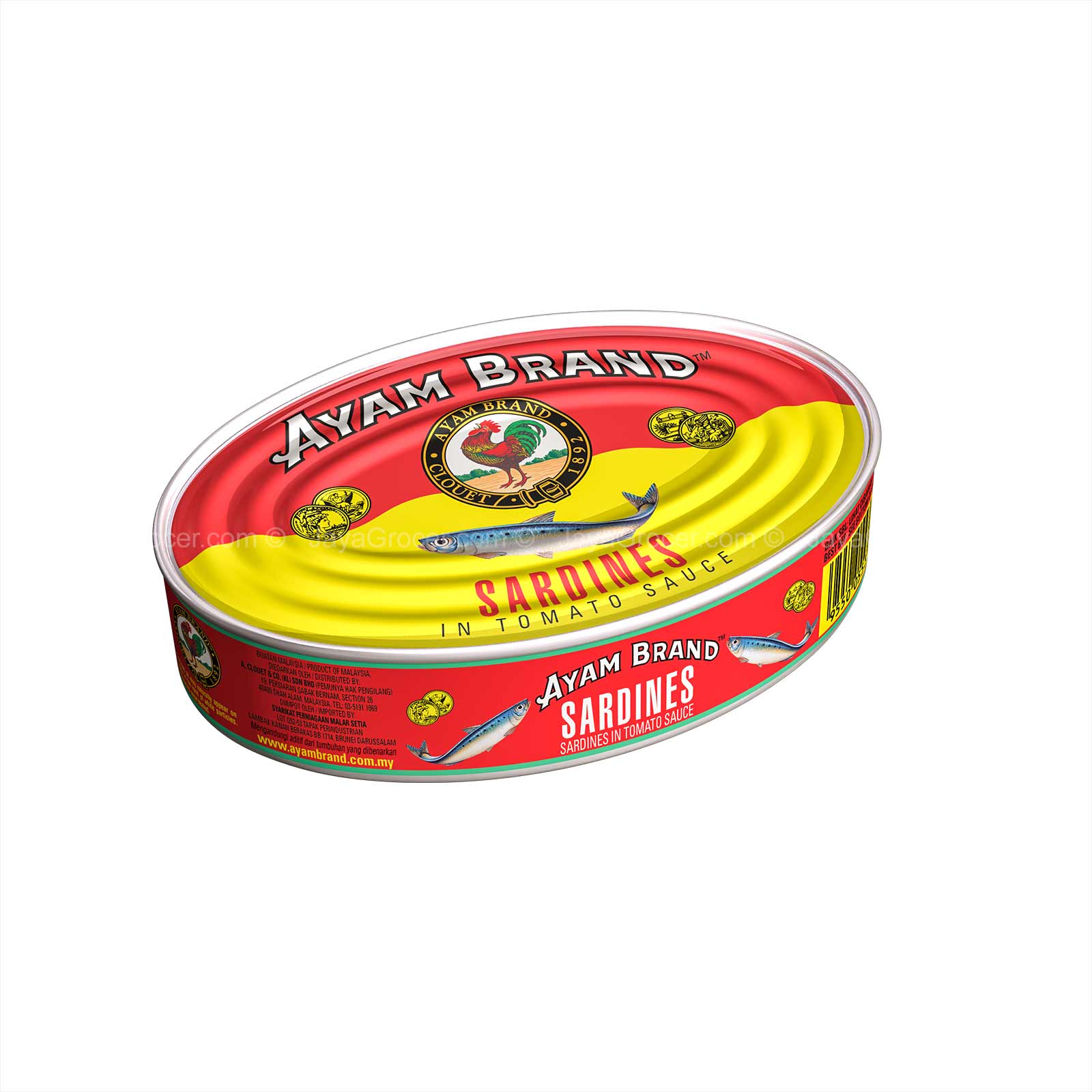 Ayam Brand Sardines in Tomato Sauce 215g - Image 2