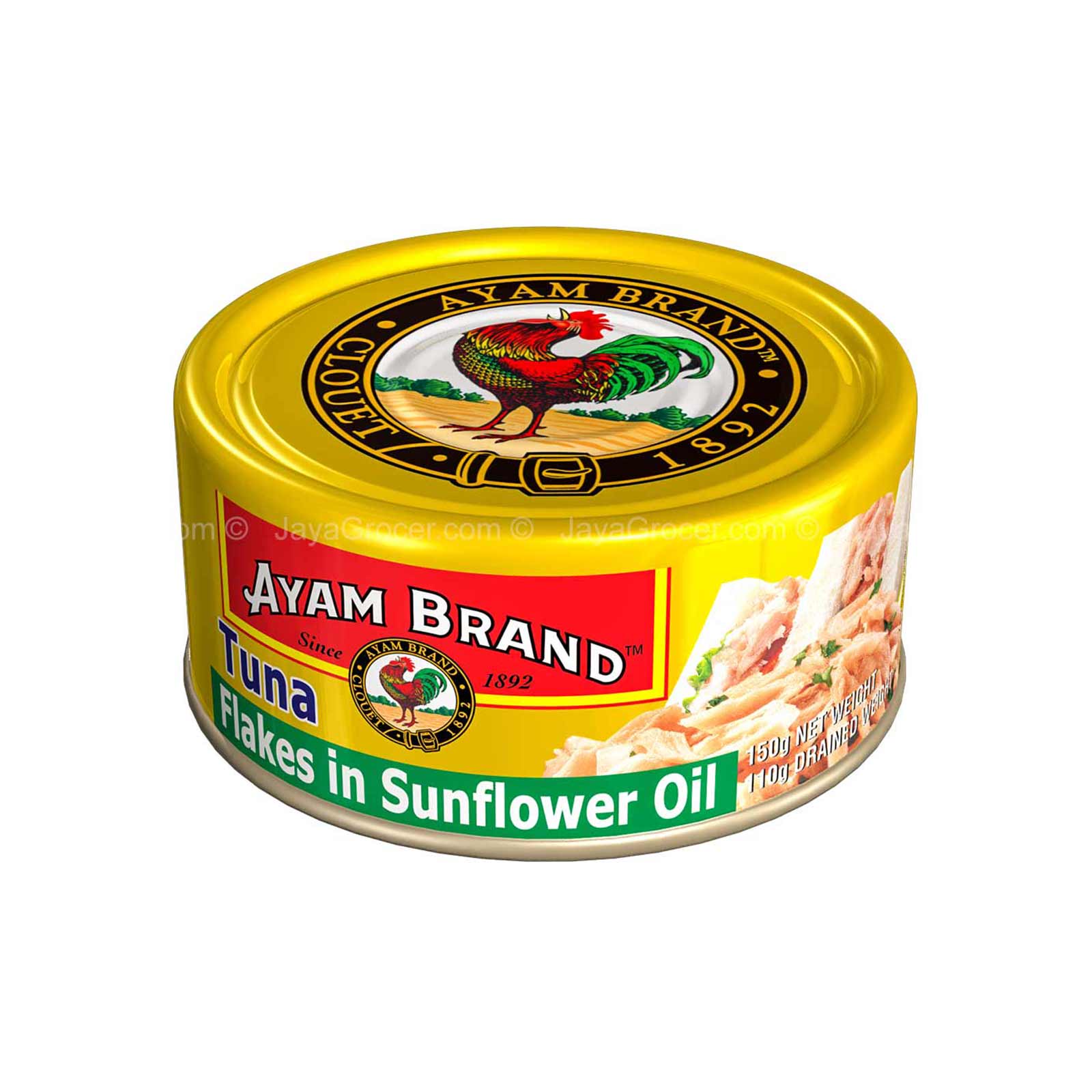 Ayam Brand Tuna Flakes In Sunflower Oil 150g - Image 3