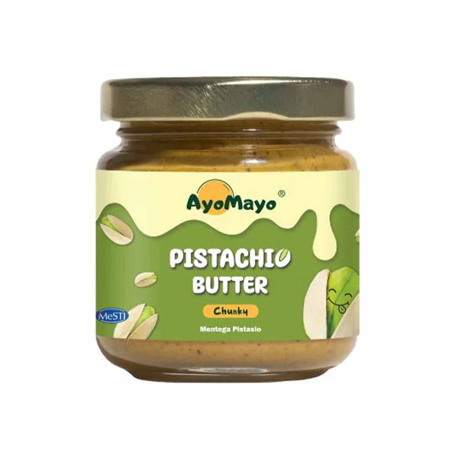 Ayomayo Pistachio Butter (Chunky) 90g - Image 2