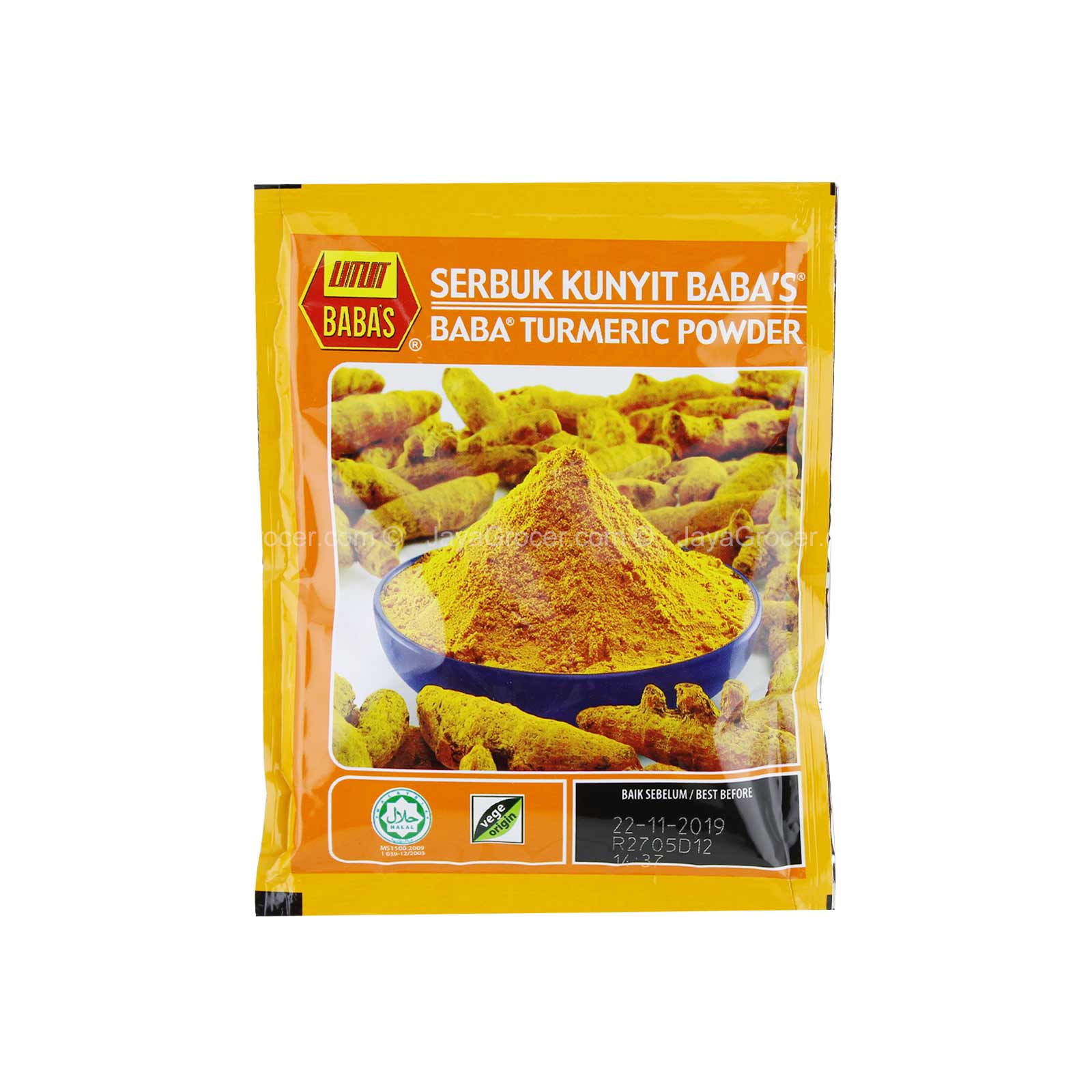 Babas Tumeric Powder (Serbuk Kunyit) 25g - Image 2