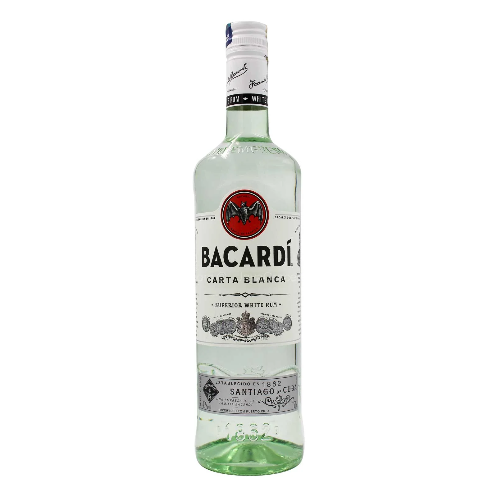 Bacardi Carta Blanca Superior 750ml