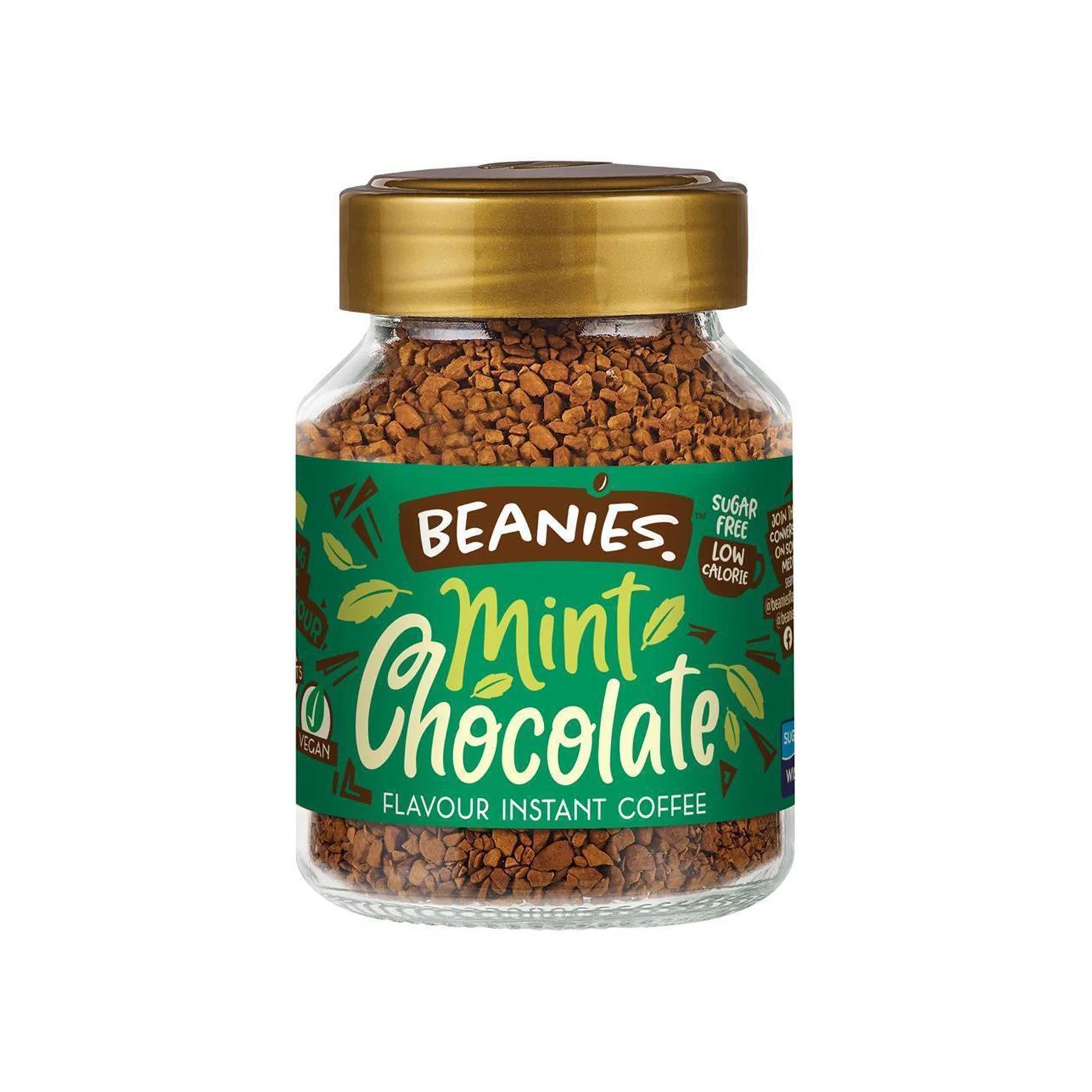 Beanies Mint Chocolate Instant Flavour Coffee 50g - Image 2