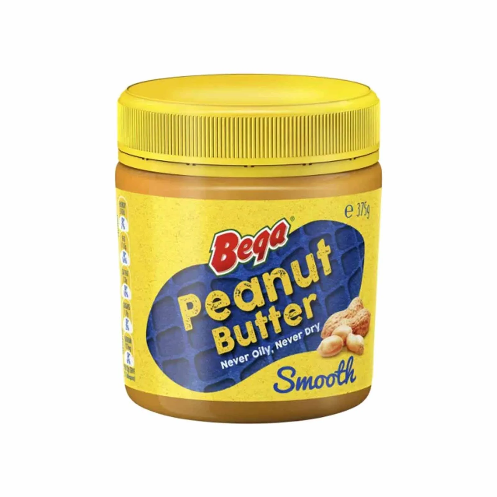 Bega Peanut Butter Smooth 375g - Image 2