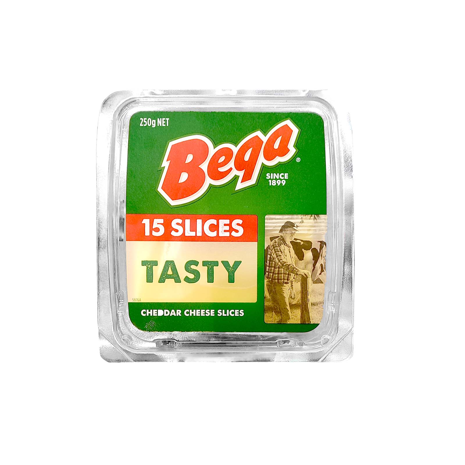 Bega Farmers Tasty Natural Cheese Slices 250g - Image 2