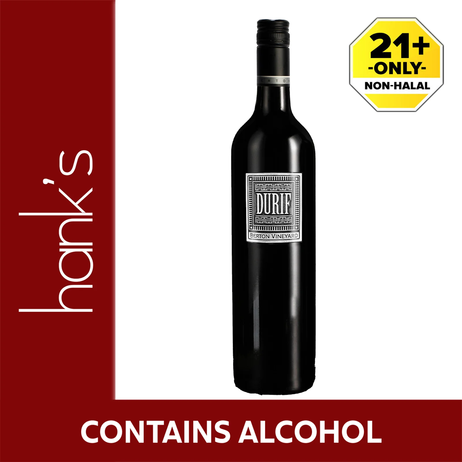 Berton Vineyard Metal Label Durif 750ml - Image 2