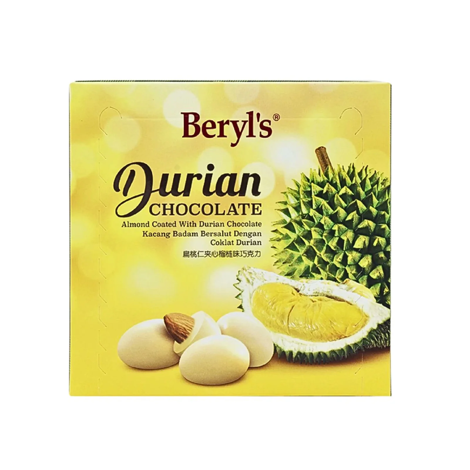 Beryl's Almond Coated with Durian White Chocolate 80g - Image 3