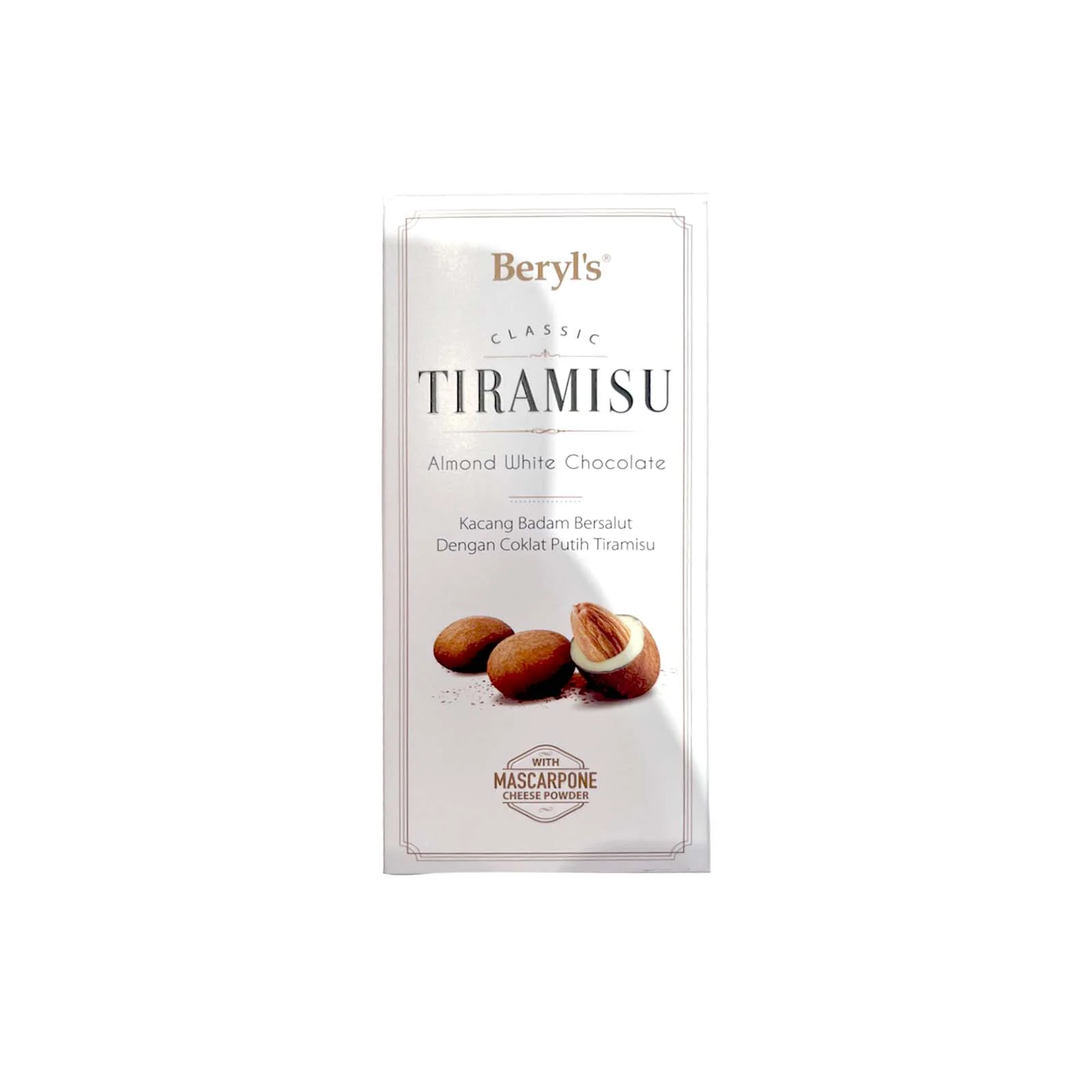 Beryls Tiramisu Almond White Chocolate 200g - Image 2