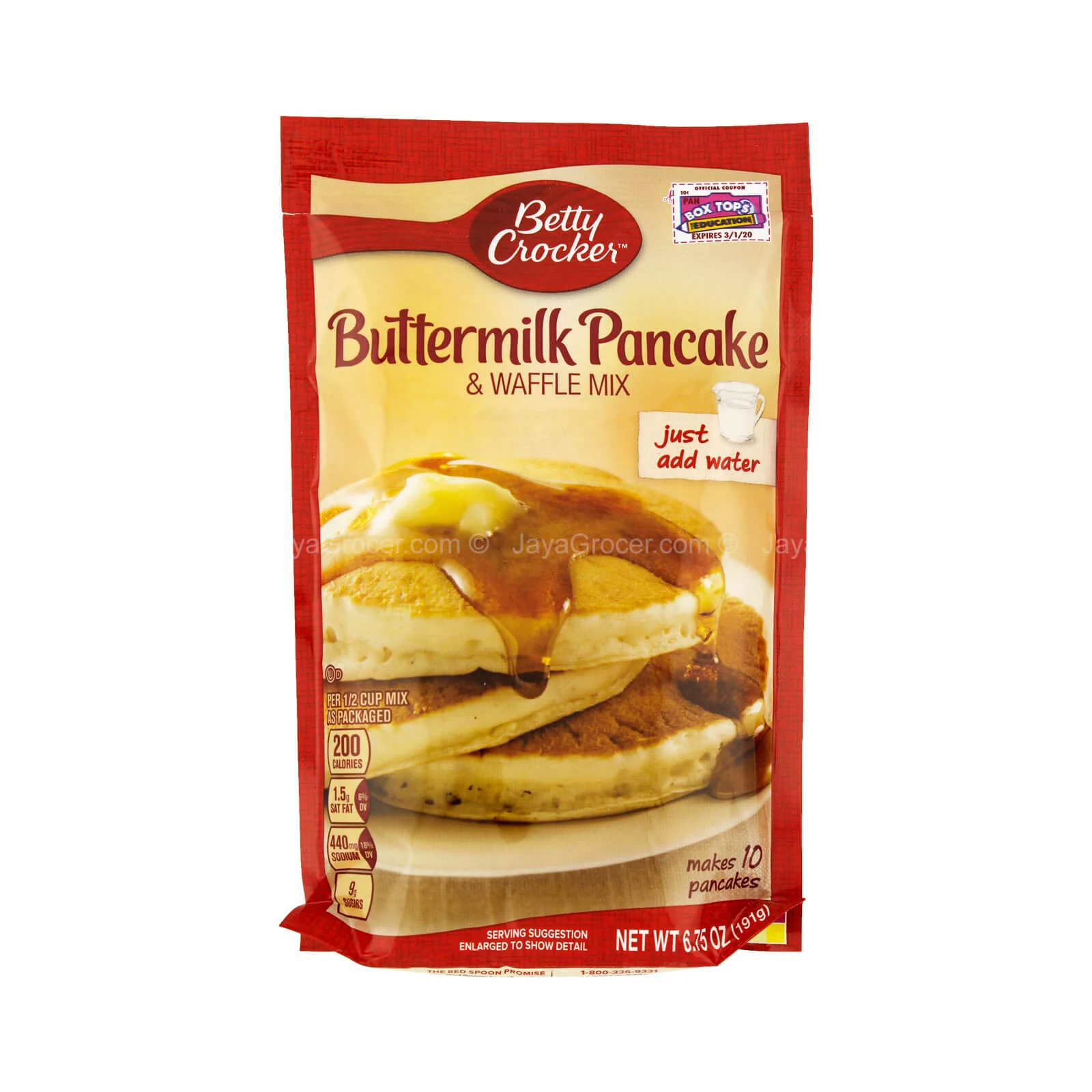Betty Crocker Buttermilk Pancake Mix 191g - Image 2