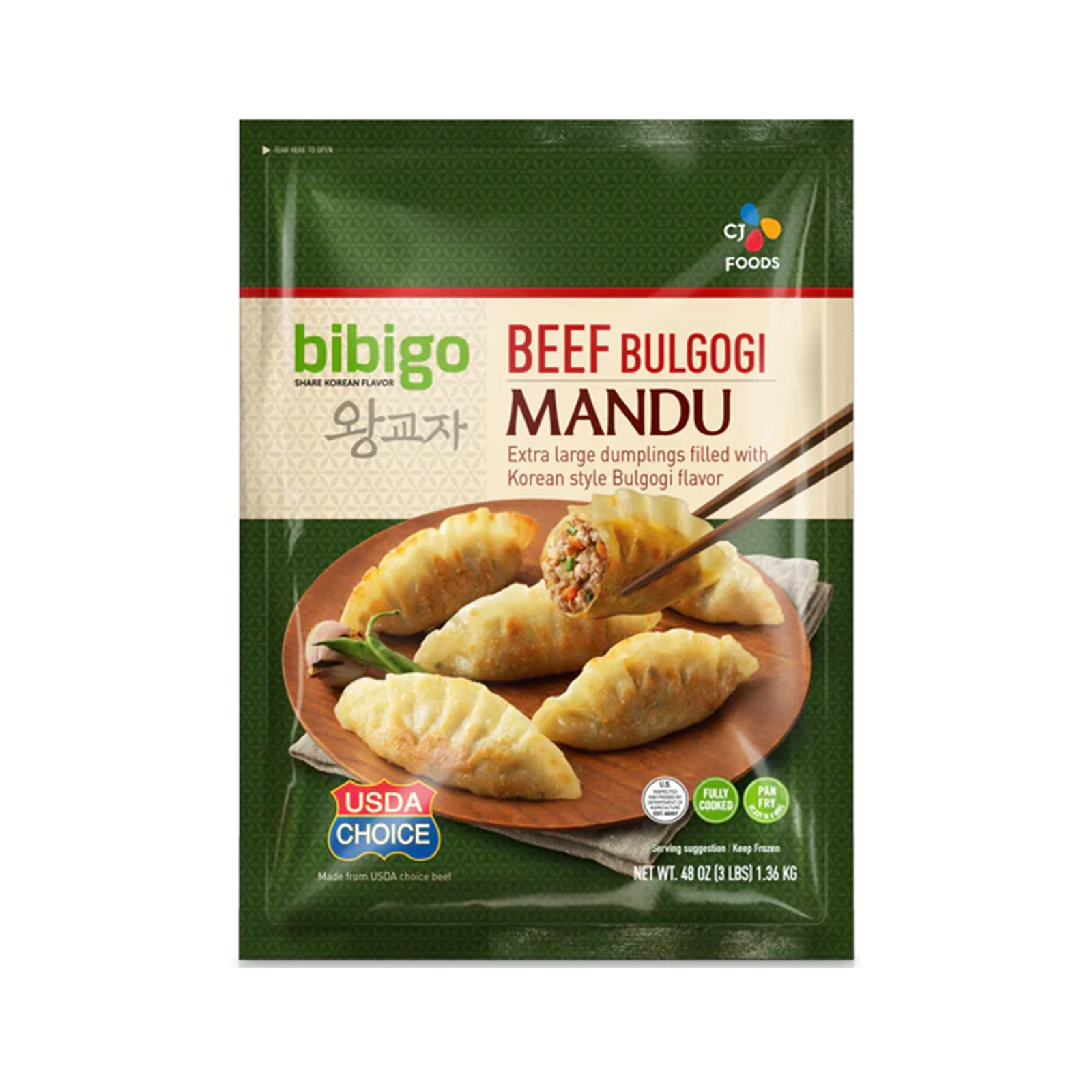 Bibigo Beef Bulgogi Mandu 200g