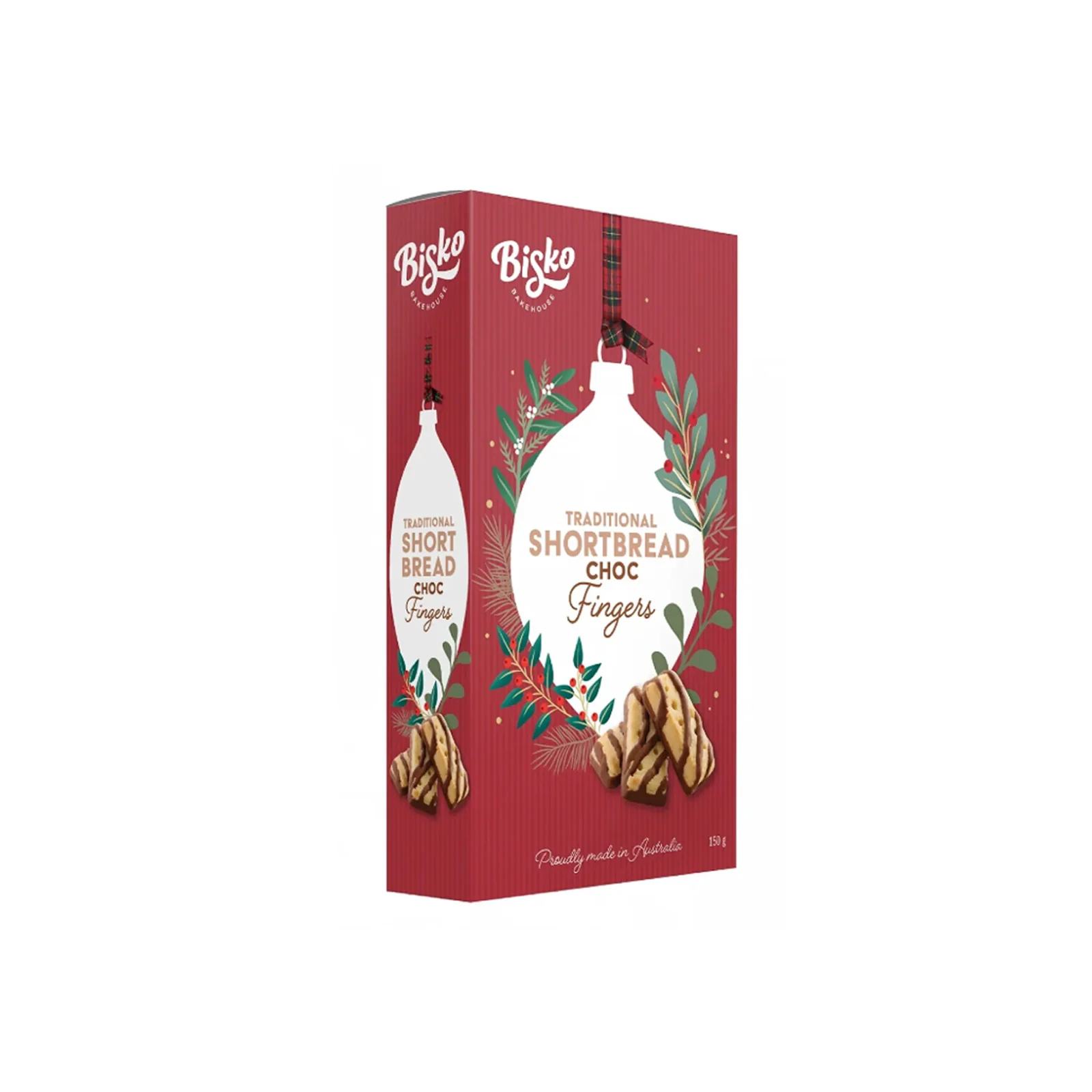 Bisko Bakehouse Chocolate Shortbread Fingers 150g - Image 2