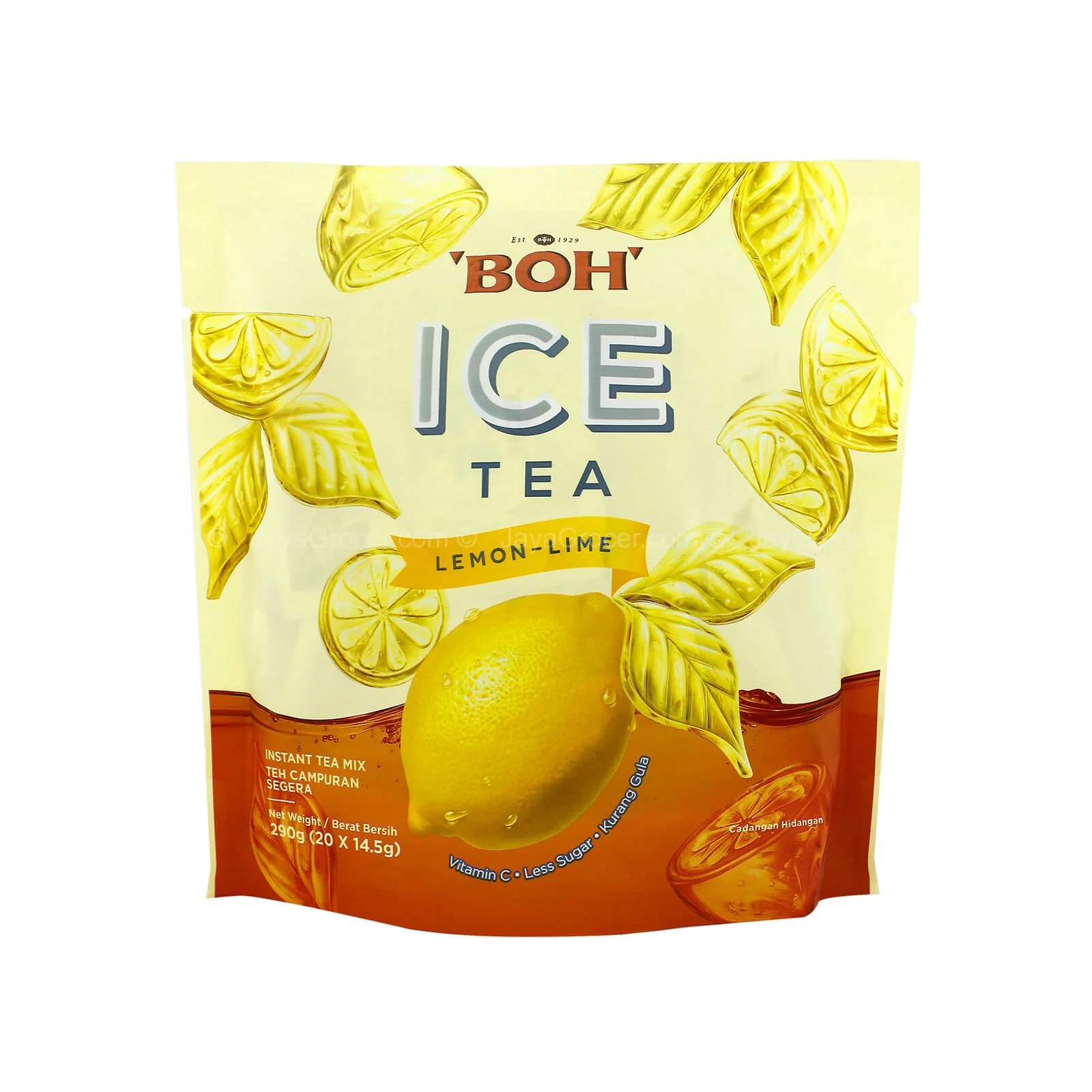 Boh Ice Tea Instant Mix Lemon Lime Flavoured 290g - Image 2