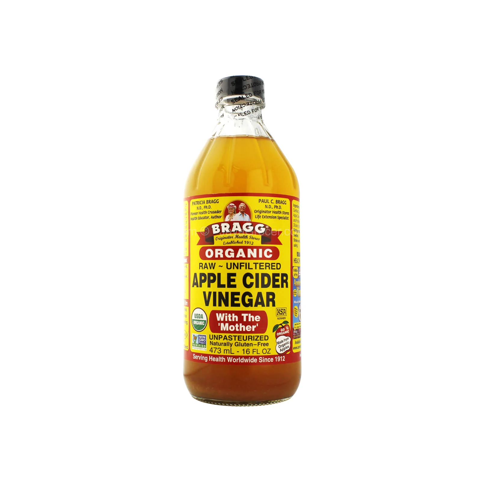 Bragg Organic Raw Unfiltered Apple Cider Vinegar 473ml - Image 2