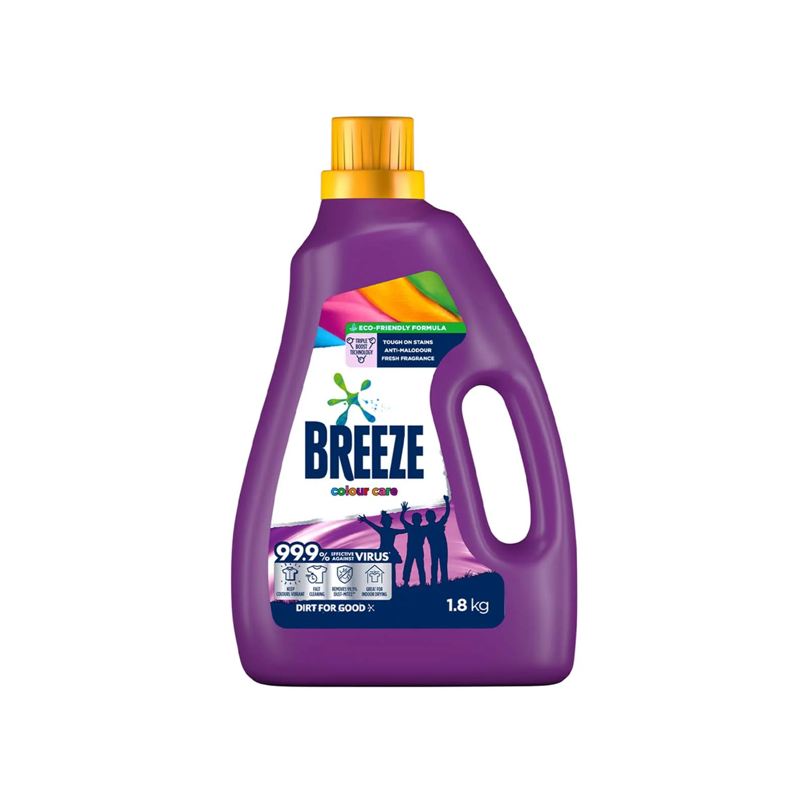 Breeze Colour Liquid Detergent 1.8kg - Image 2