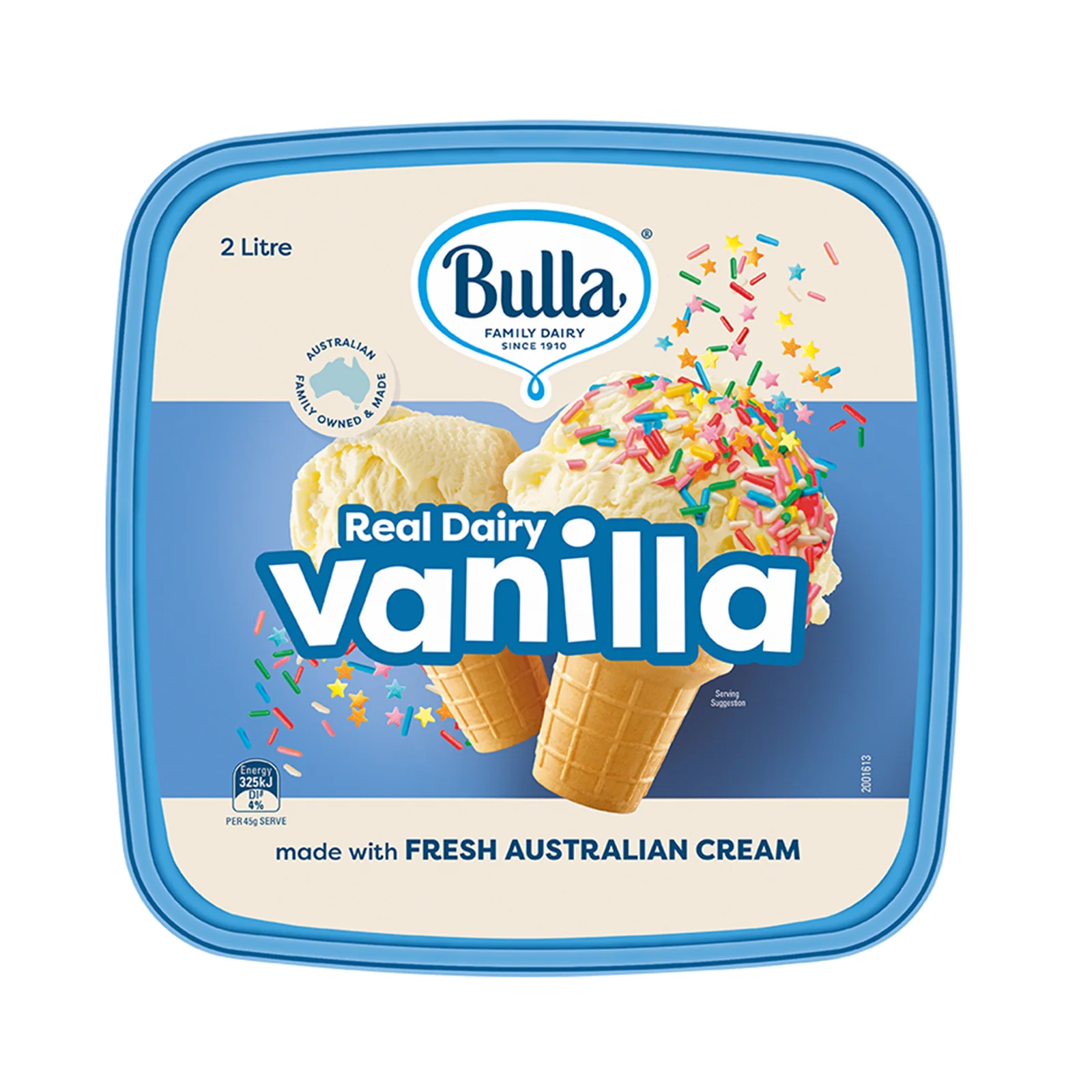 Bulla Reduced Fat Vanilla Ice Cream 2L - Image 3