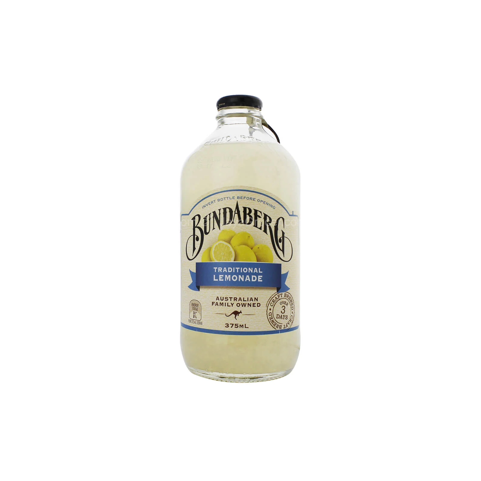 Bundaberg Traditional Lemonade Sparkling Drink 375ml - Image 3