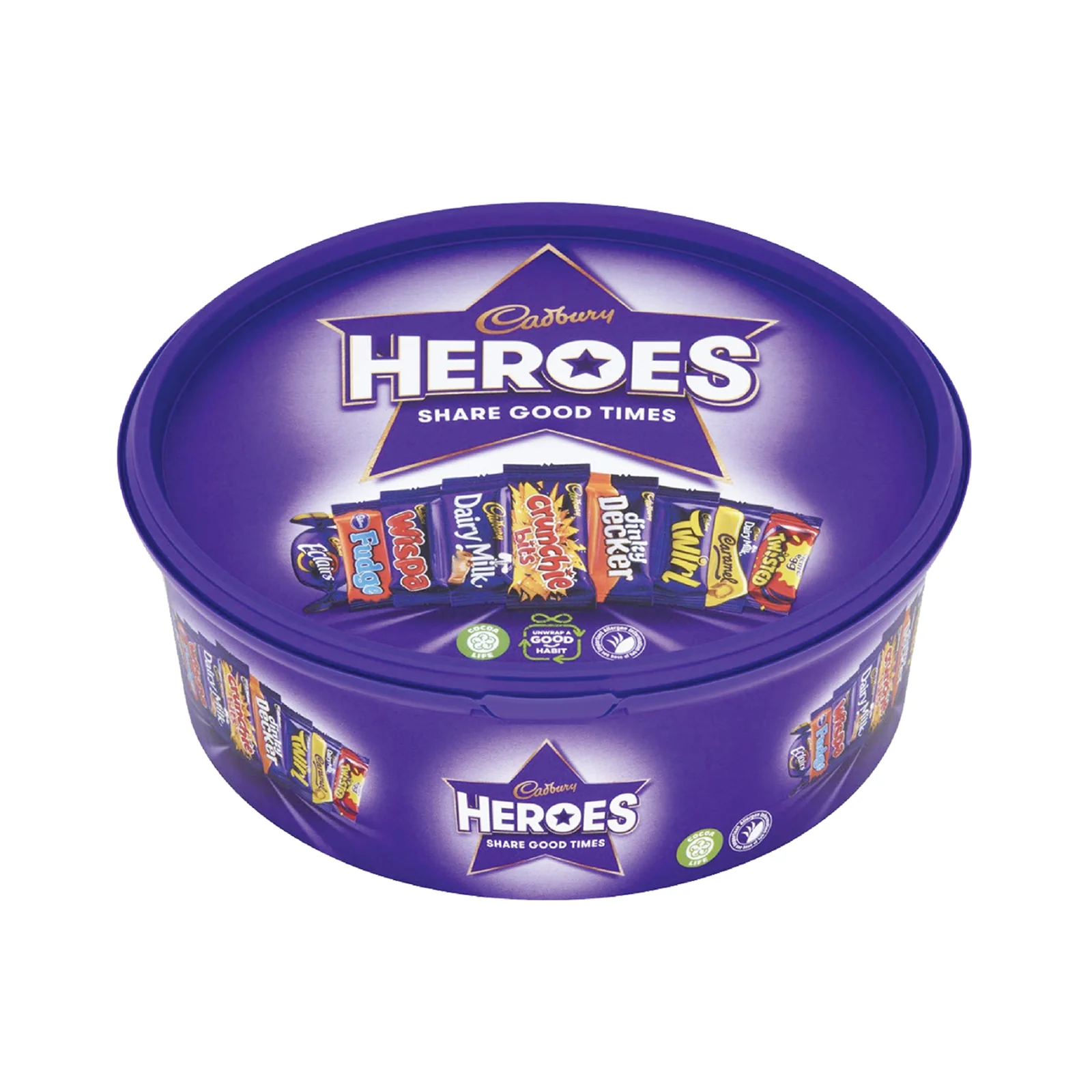 Cadbury Heroes Chocolate Tub 550g - Image 2