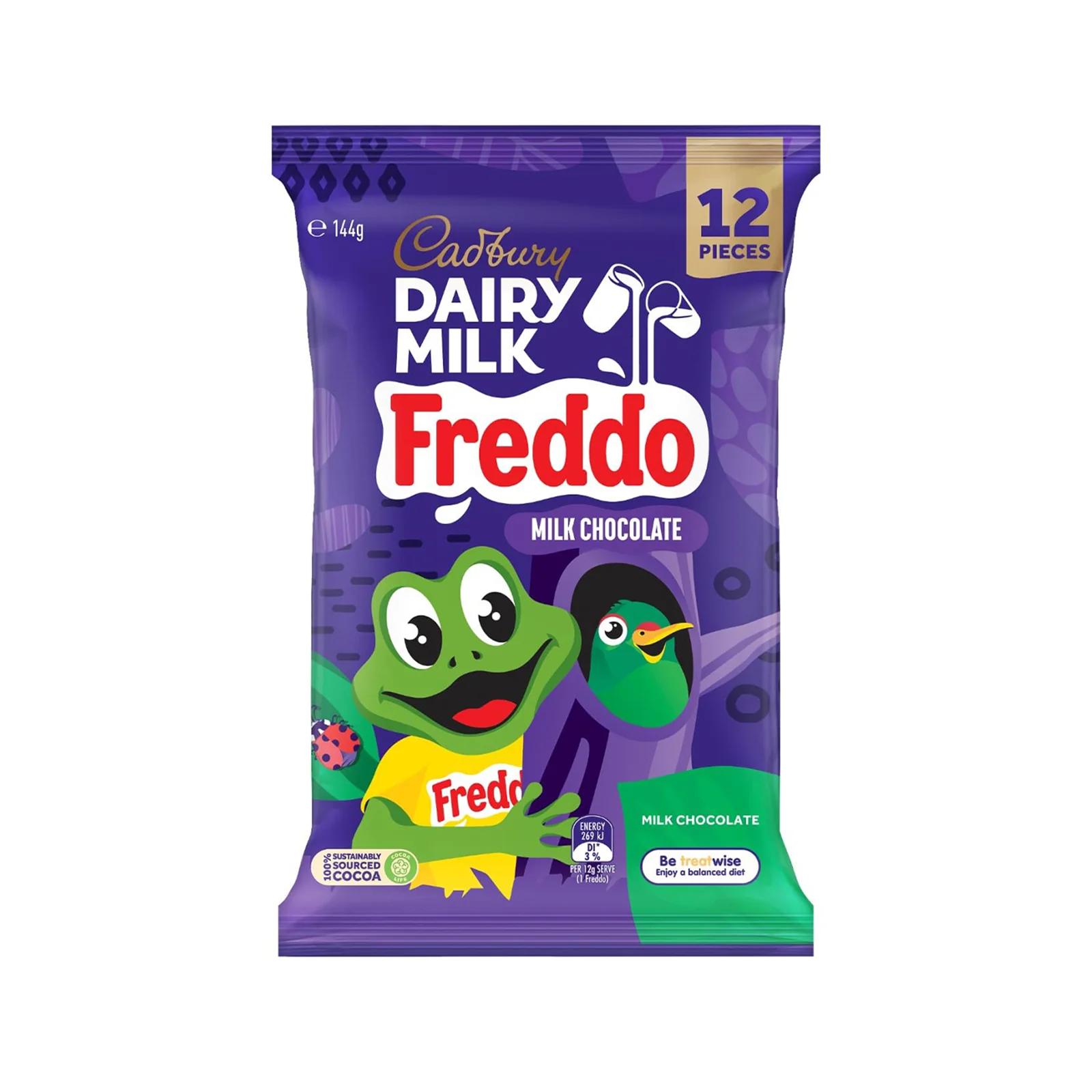 Cadbury Share Pack Choc Milk Freddo 144g - Image 2
