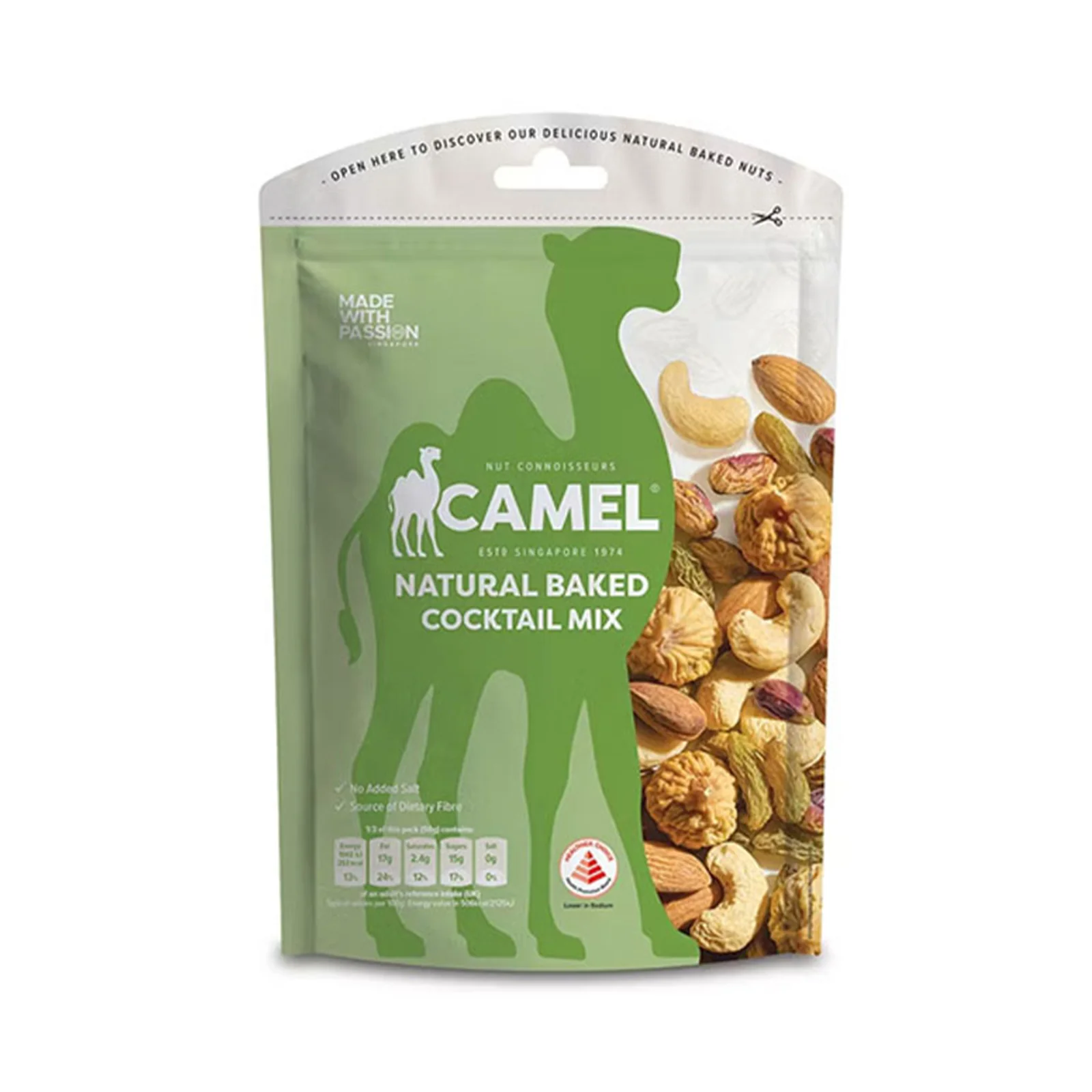 Camel Brand Natural Cocktail Mixed Nuts 150g - Image 2