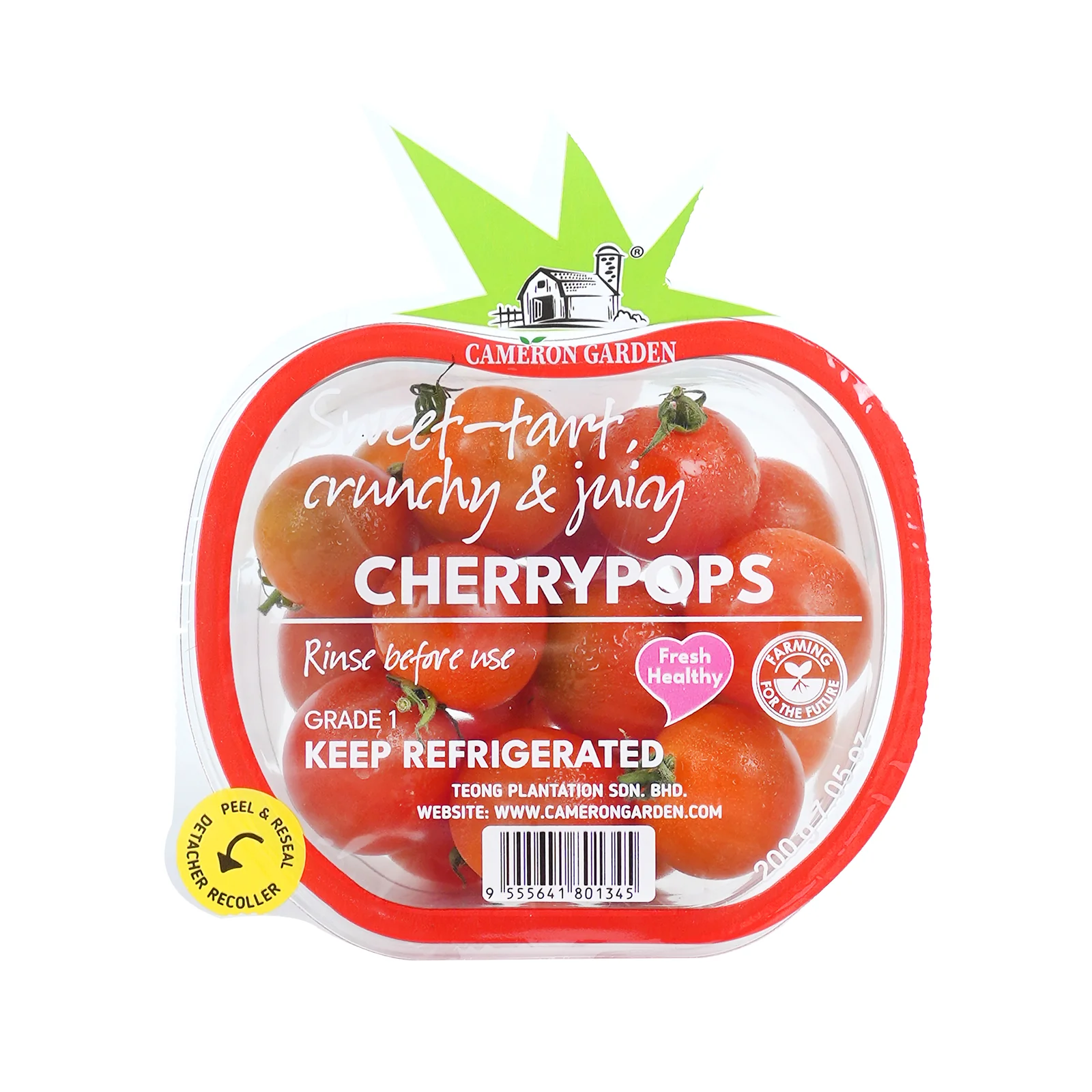 Cameron Garden Cherry Pops Cherry Tomato (Malaysia) 200g - Image 2