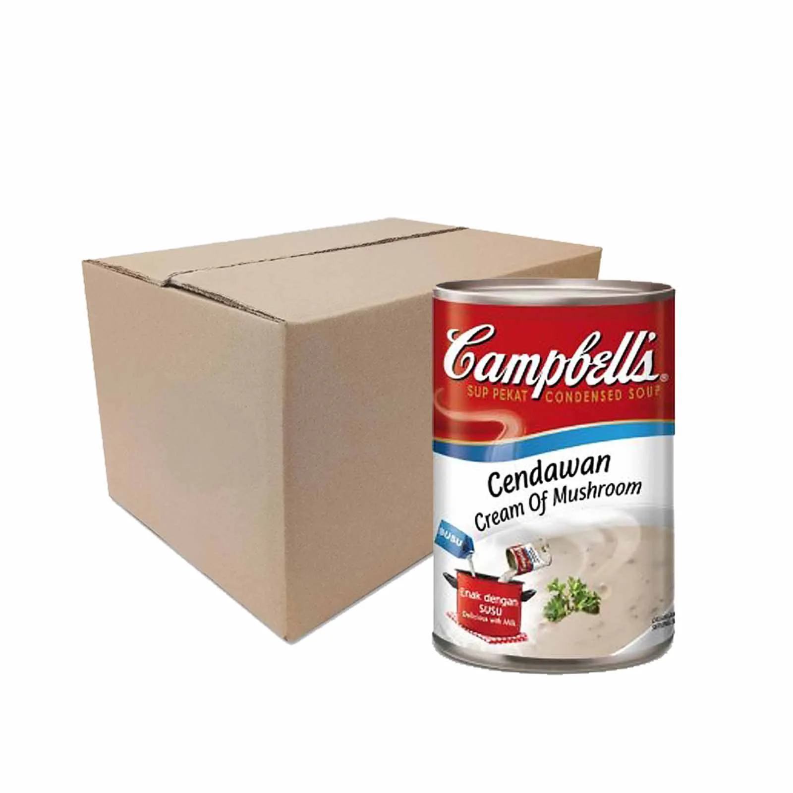 Campbells Cream Of Mushroom Condensed Soup 290g - Image 2
