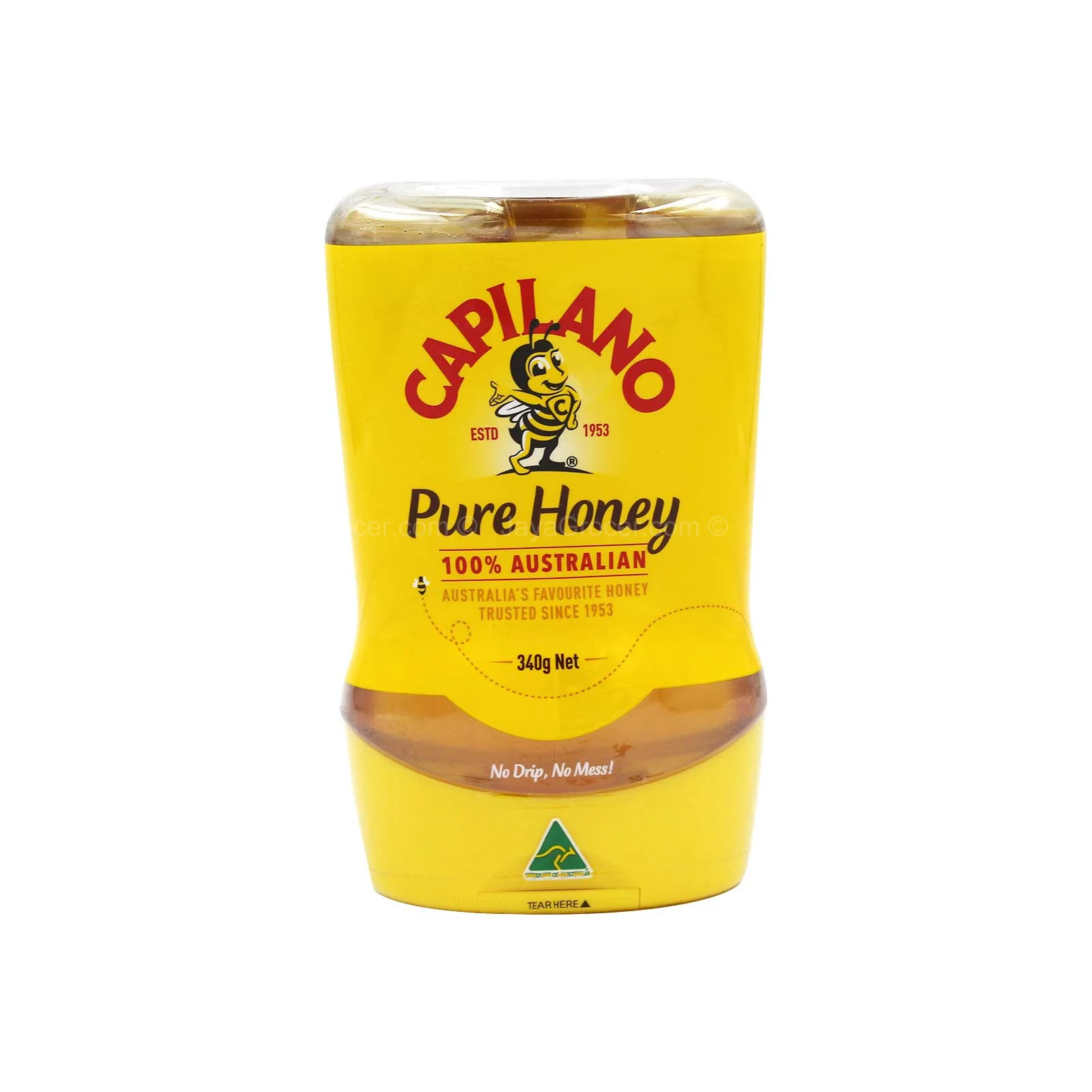 Capilano Upside Down Pure and Natural Honey 340g - Image 2