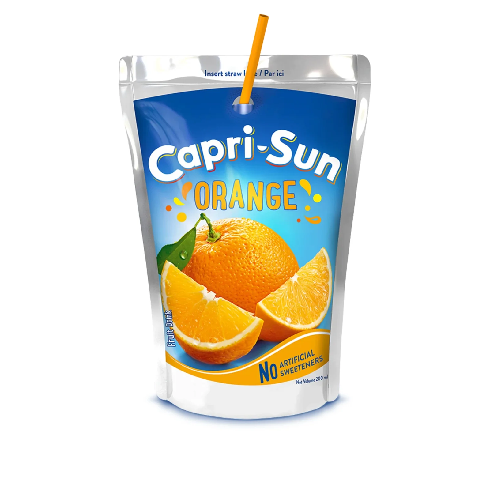 Capri-Sun No Added Sugar Orange Juice 200ml - Image 2