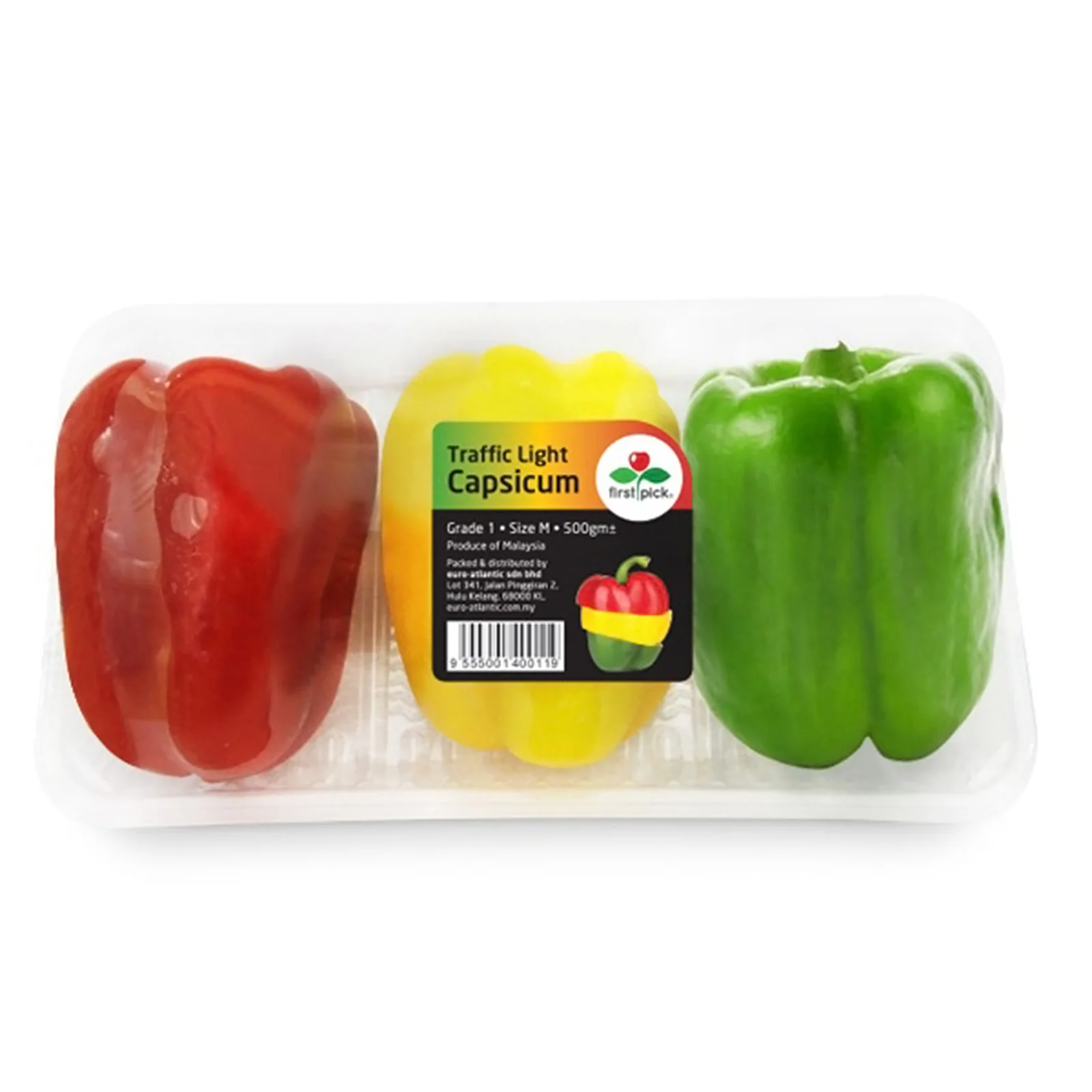 First Pick Traffic Light Capsicum (Malaysia) 500g - Image 2