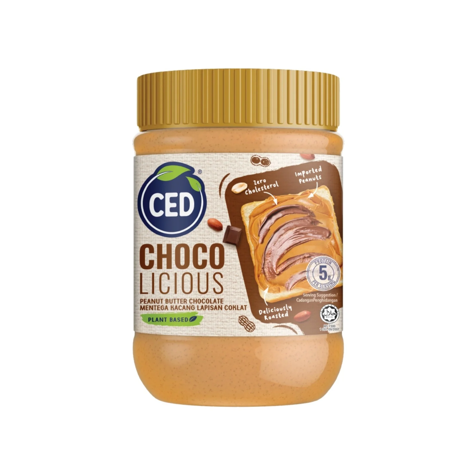CED Peanut Butter Chocolate Spread 500g - Image 2
