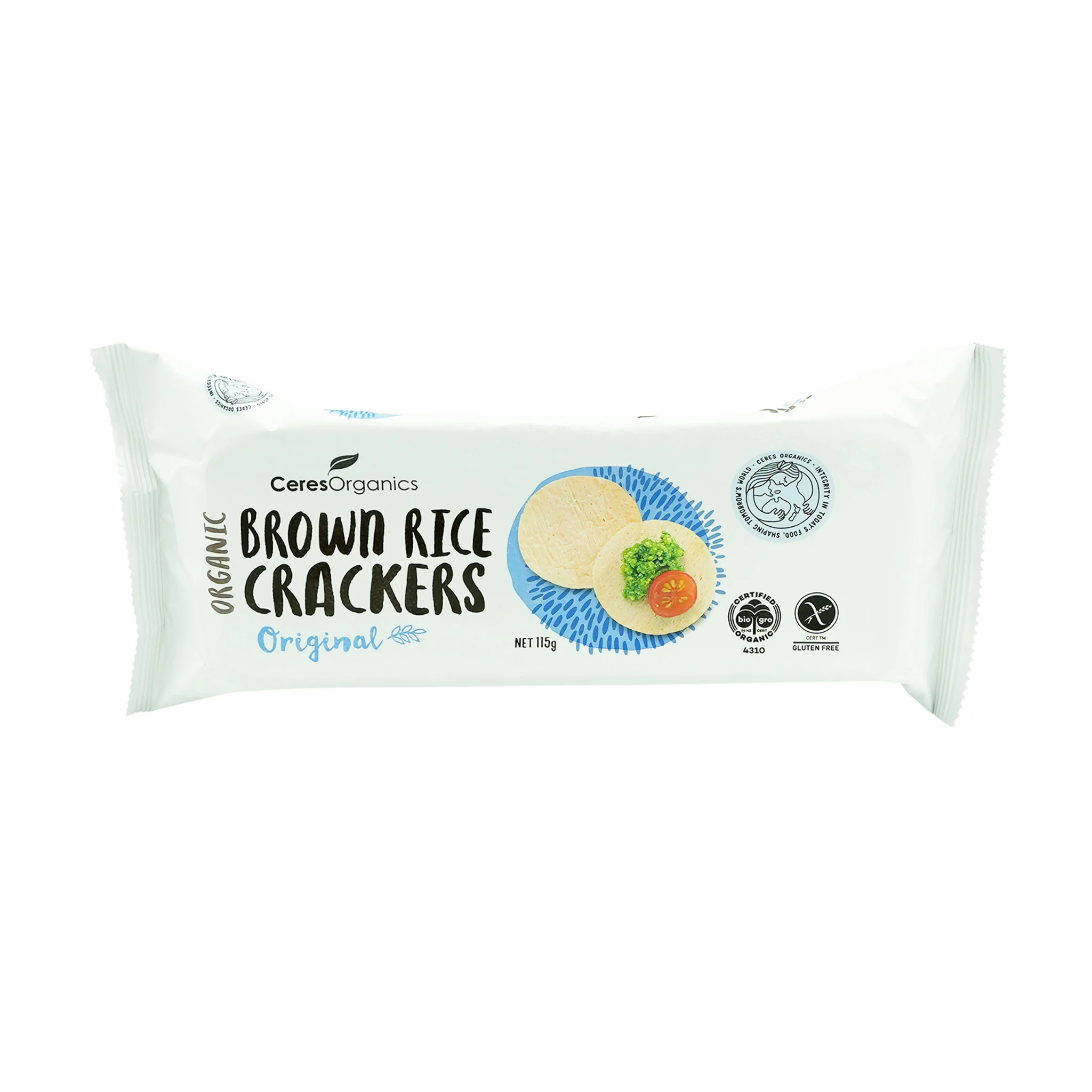 Ceres Organics Brown Rice Cracker 115g