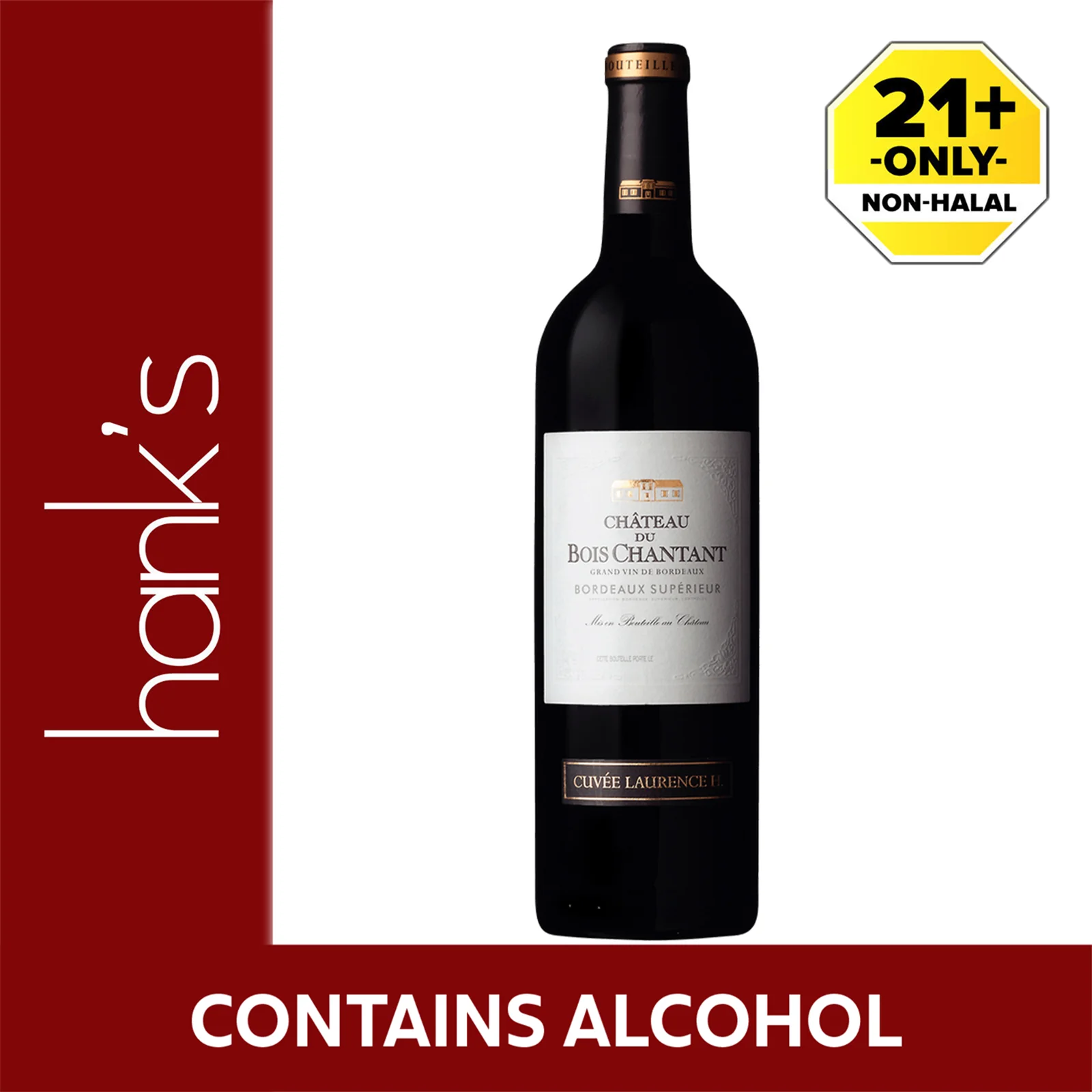 Chateau du Bois Chantant Bordeaux Superieur Wine 750ml - Image 2