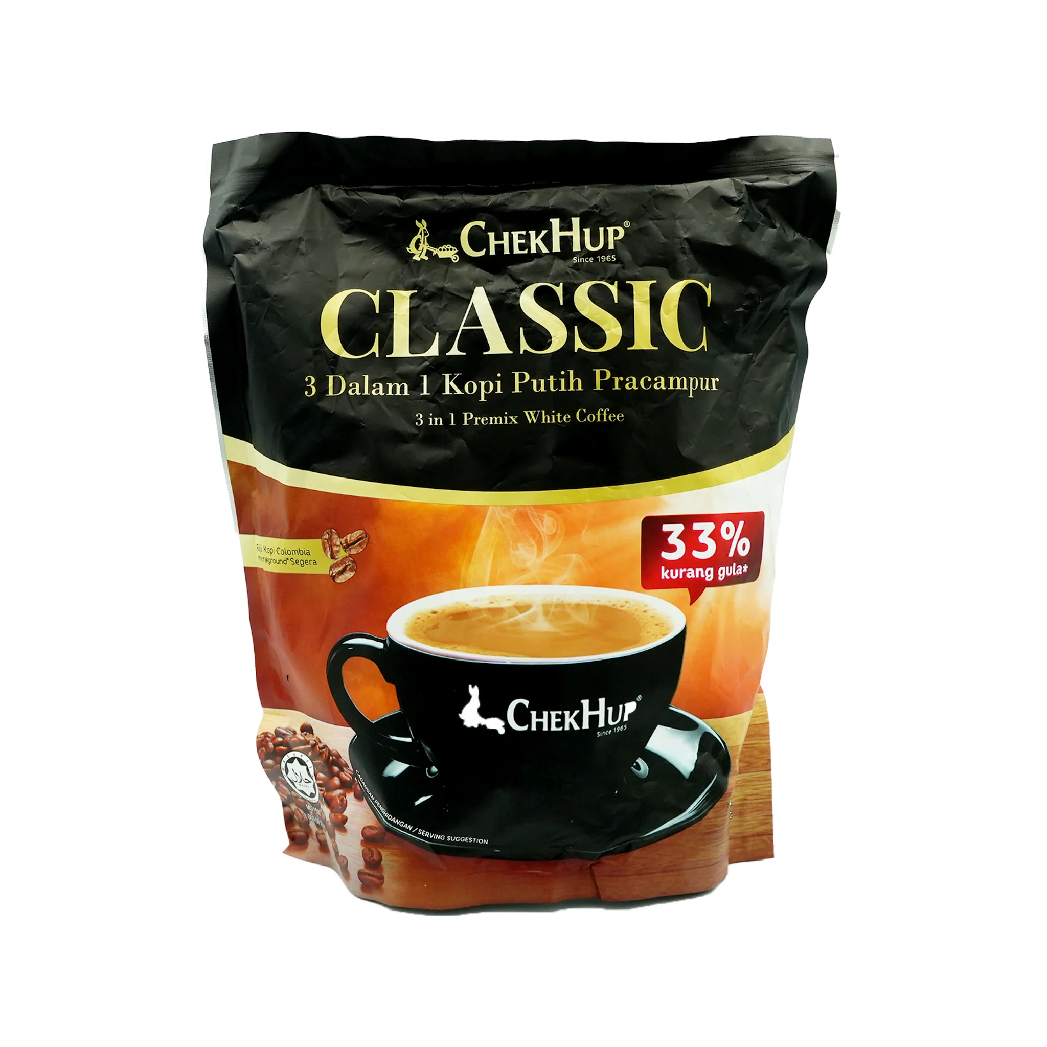 Chek Hup 3 in 1 Ipoh White Coffee 37g x 12 - Image 2