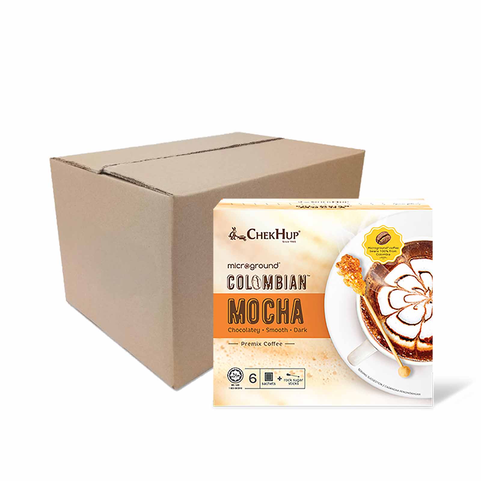 Chek Hup Microground Colombian Mocha Mix 28g x 6 - Image 3