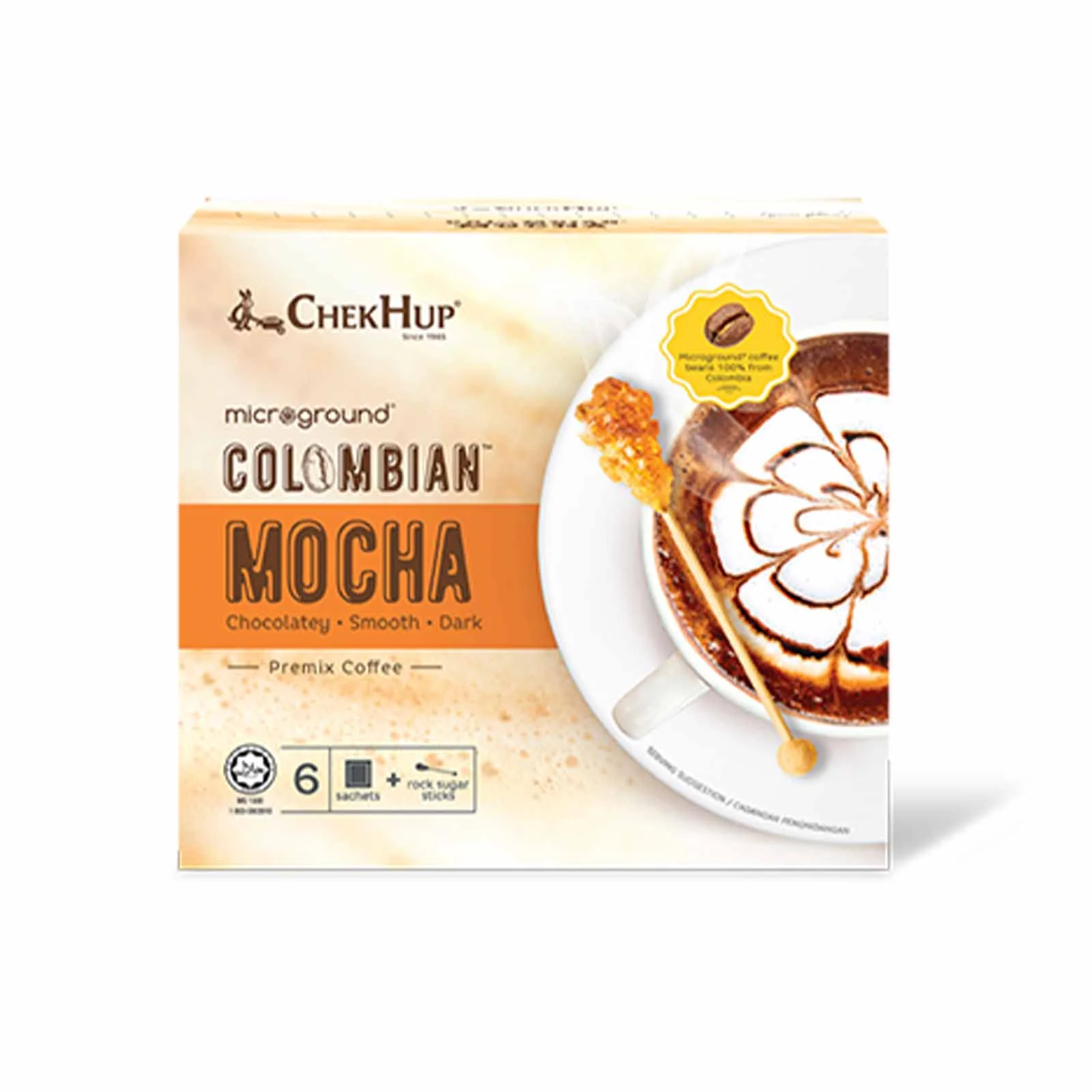 Chek Hup Microground Colombian Mocha Mix 28g x 6 - Image 4
