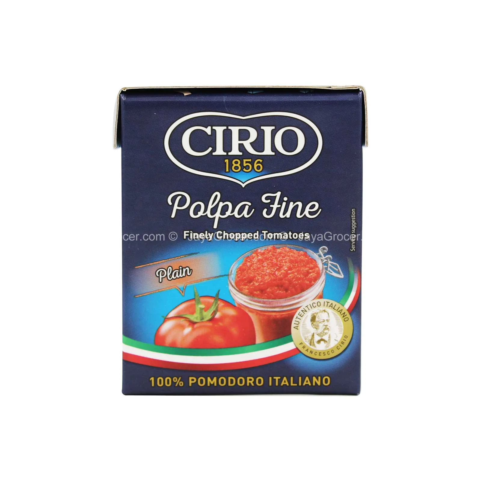 Cirio (Polpapiu) Diced Tomatoes 390g - Image 2