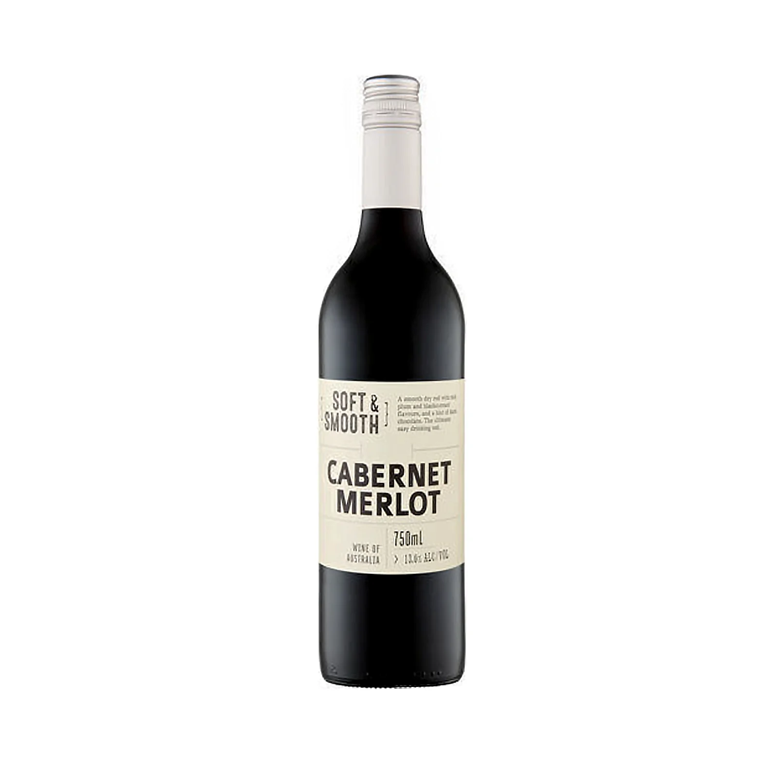 Cleanskin Soft & Smooth Cabernet Merlot 750ml - Image 2