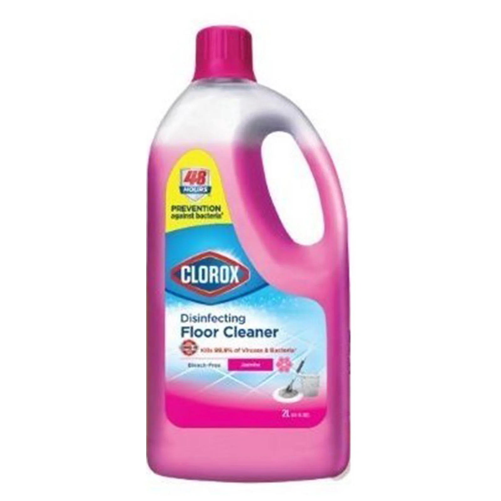 Clorox Multi Surface Disinfecting Floor Cleaner Jasmine 2L - Image 2